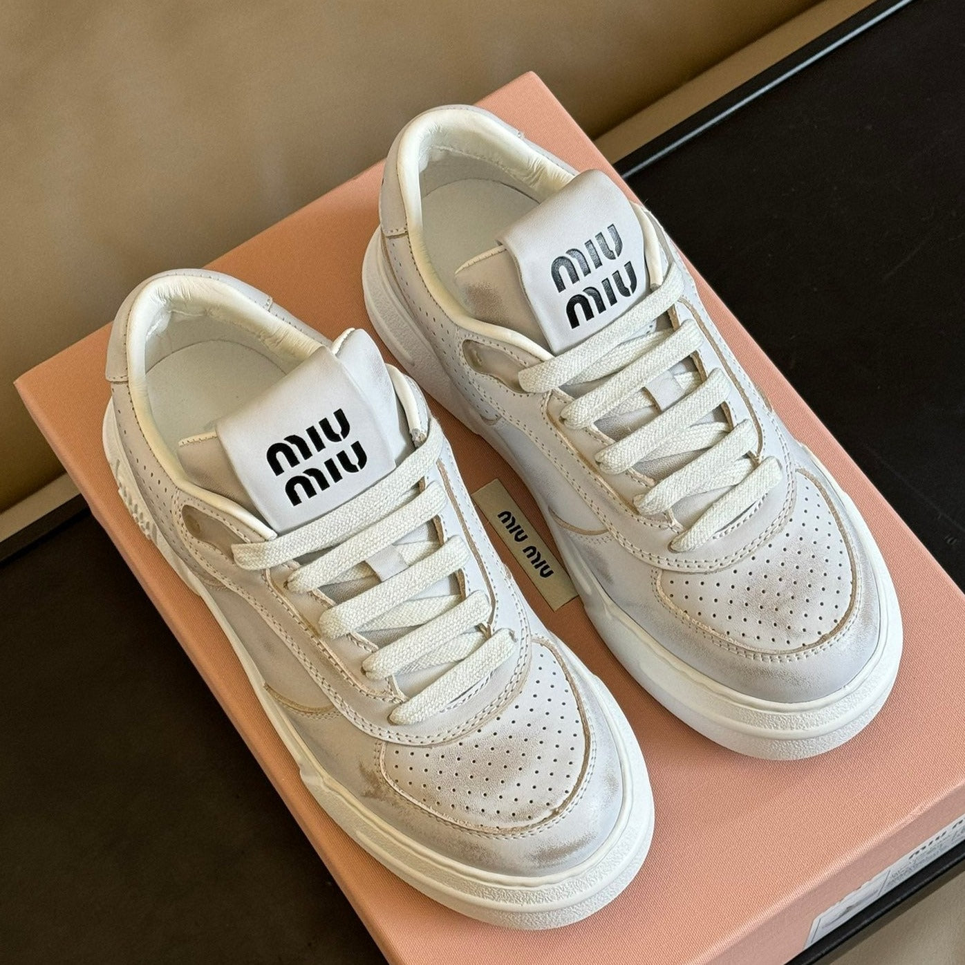 Frost Color Sneakers Calfskin、mysite、Cacoeks