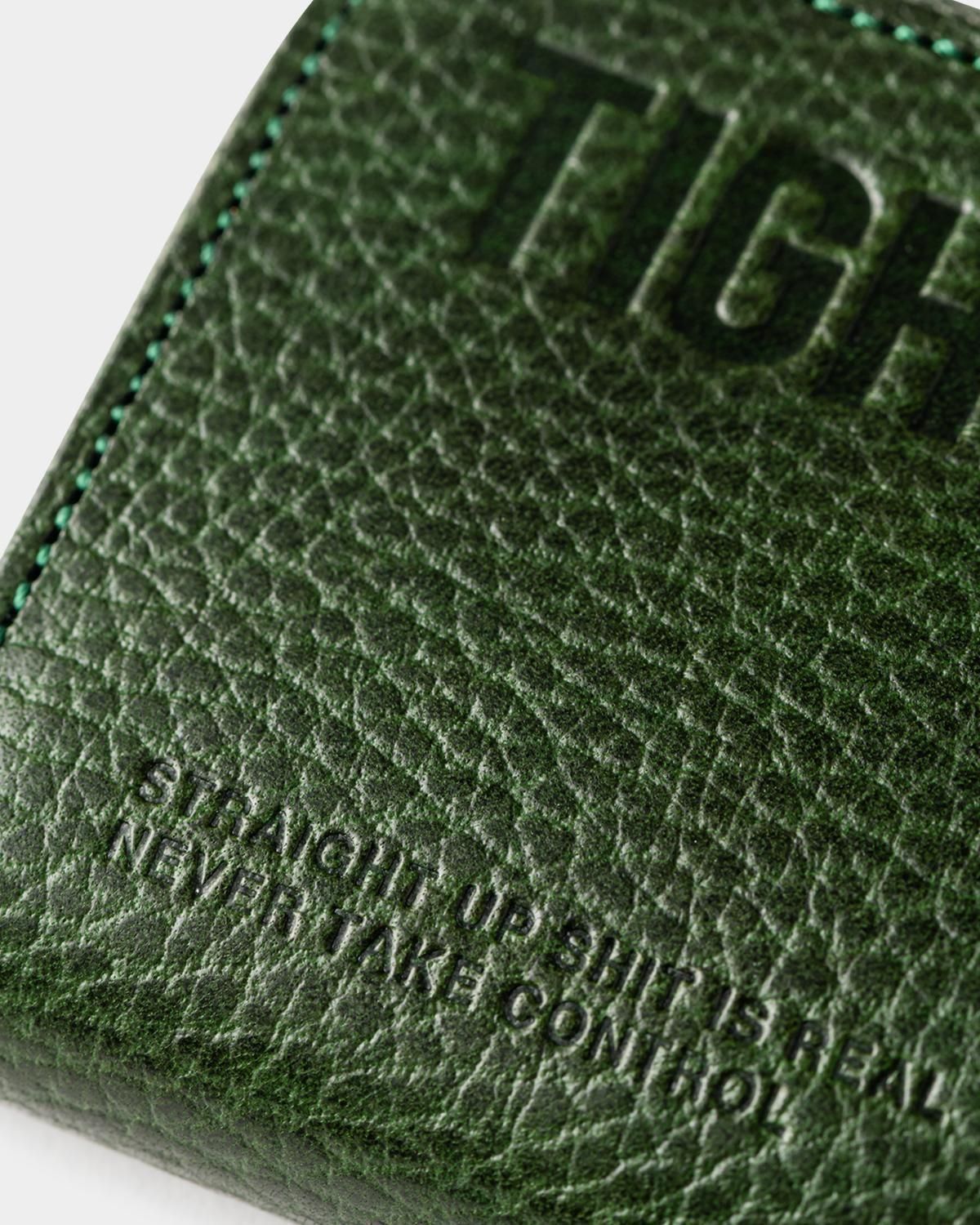 TIGHTBOOTH 25S/S LEATHER ZIP WALLET  SS25-A06 