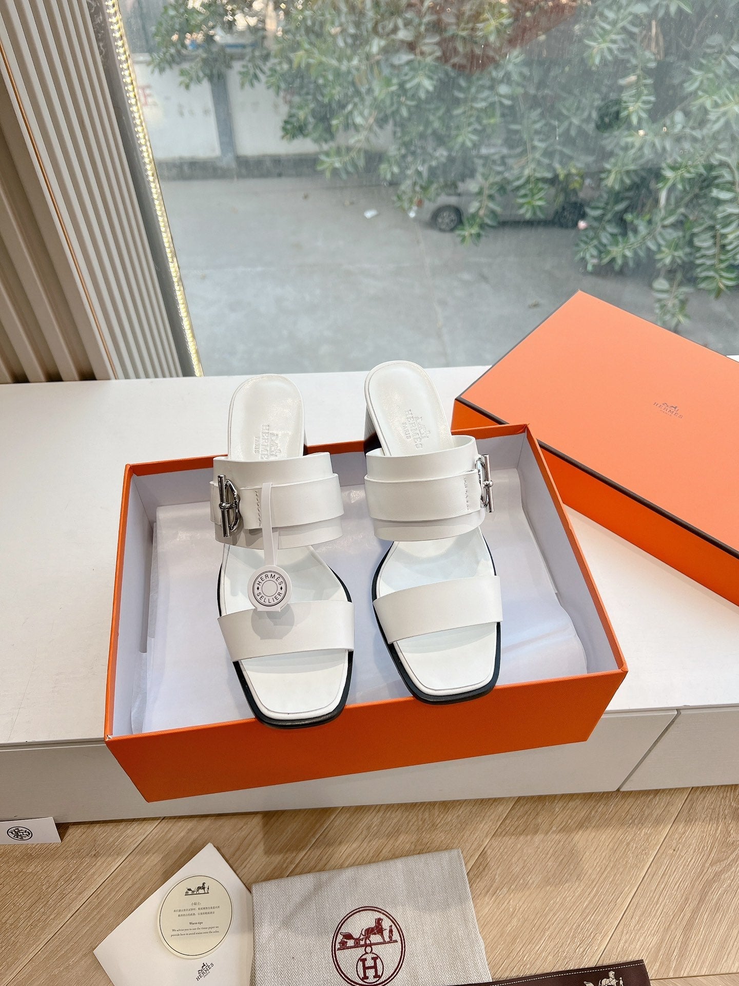 KUTE 60 SANDAL IN WHITE CALFSKIN、mysite、Cacoeks