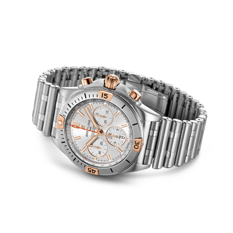 Breitling White Dial Silver Replica11