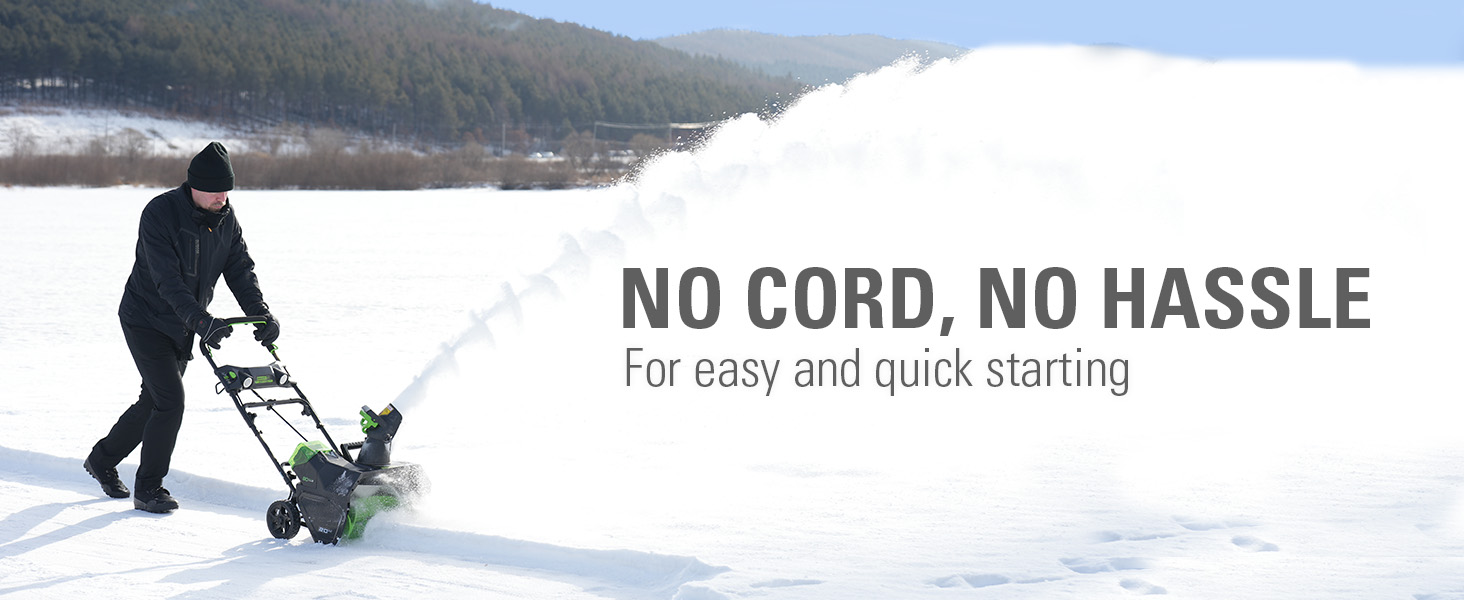 NO CORD, NO HASSLE