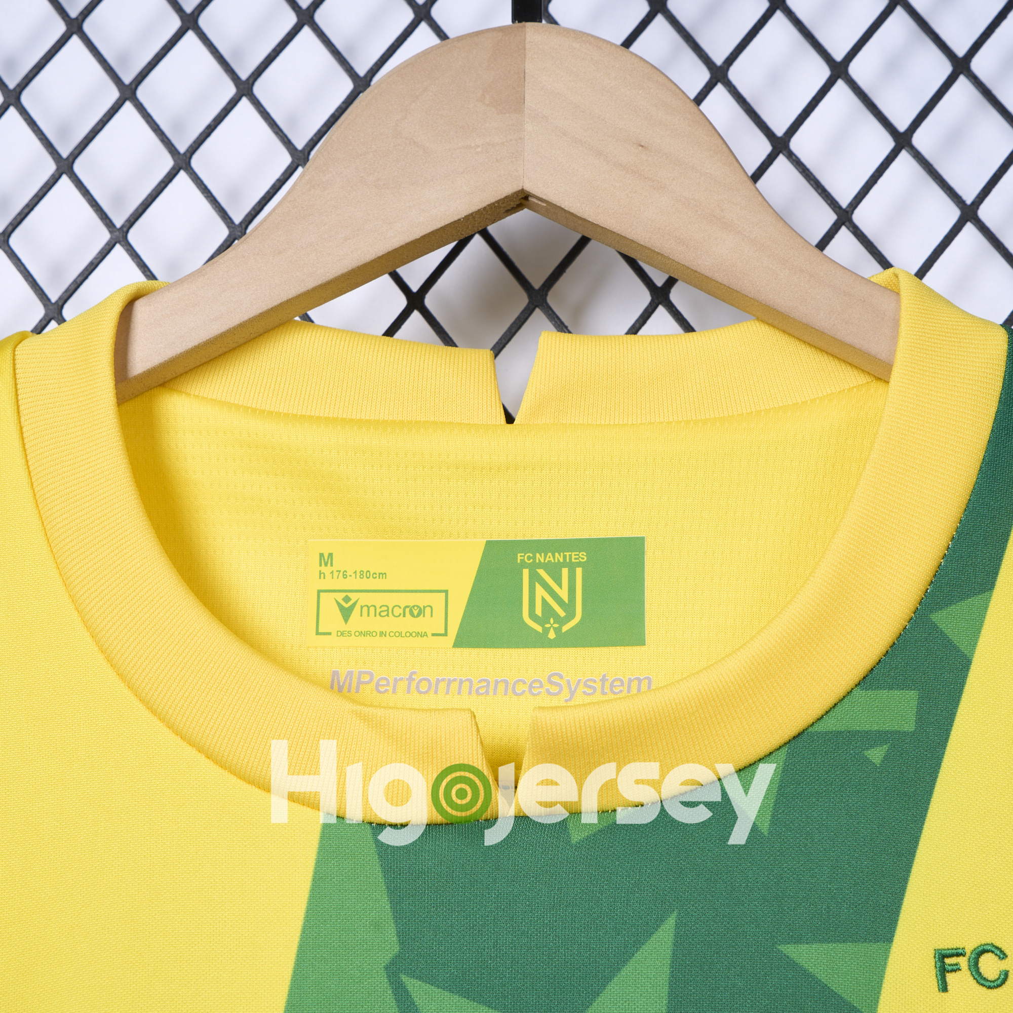 Higojerseys-Nantes 24-25 Home Stadium Jersey - Fans Version