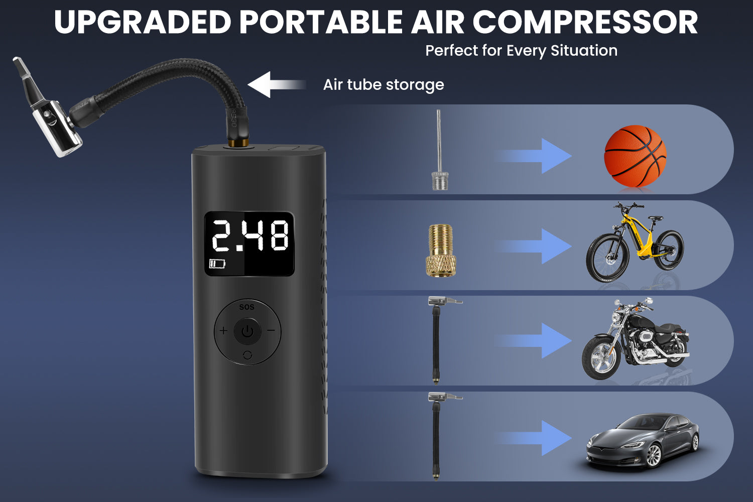 Tire Inflator Portable Air Compressor、mySite、bearsvspackers