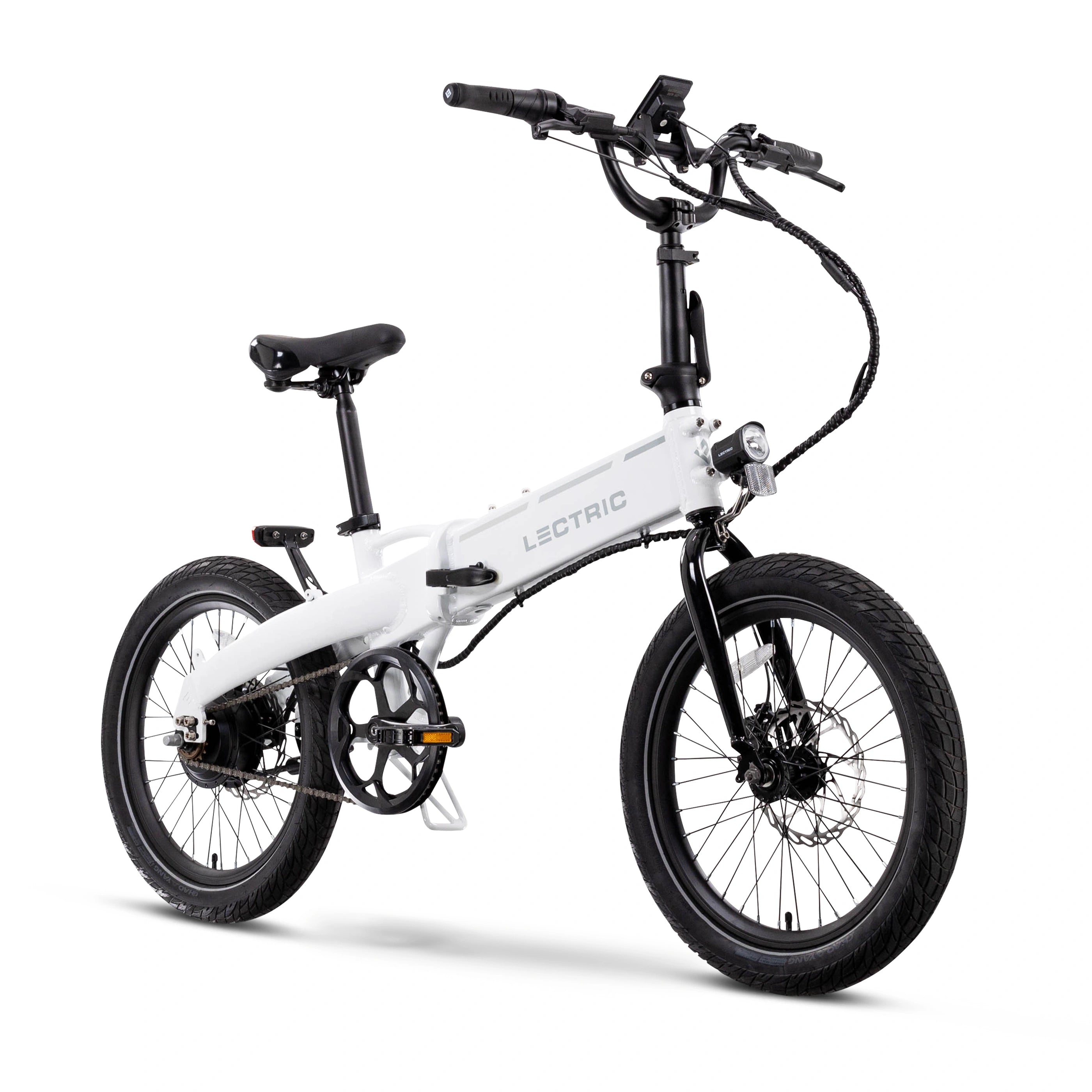 XP Lite 2.0 Arctic White Long-Range + FREE Rear Rack, Fenders, Elite Headlight, Suspension Seat Post ($316 Value)、mySite、bearsvspackers