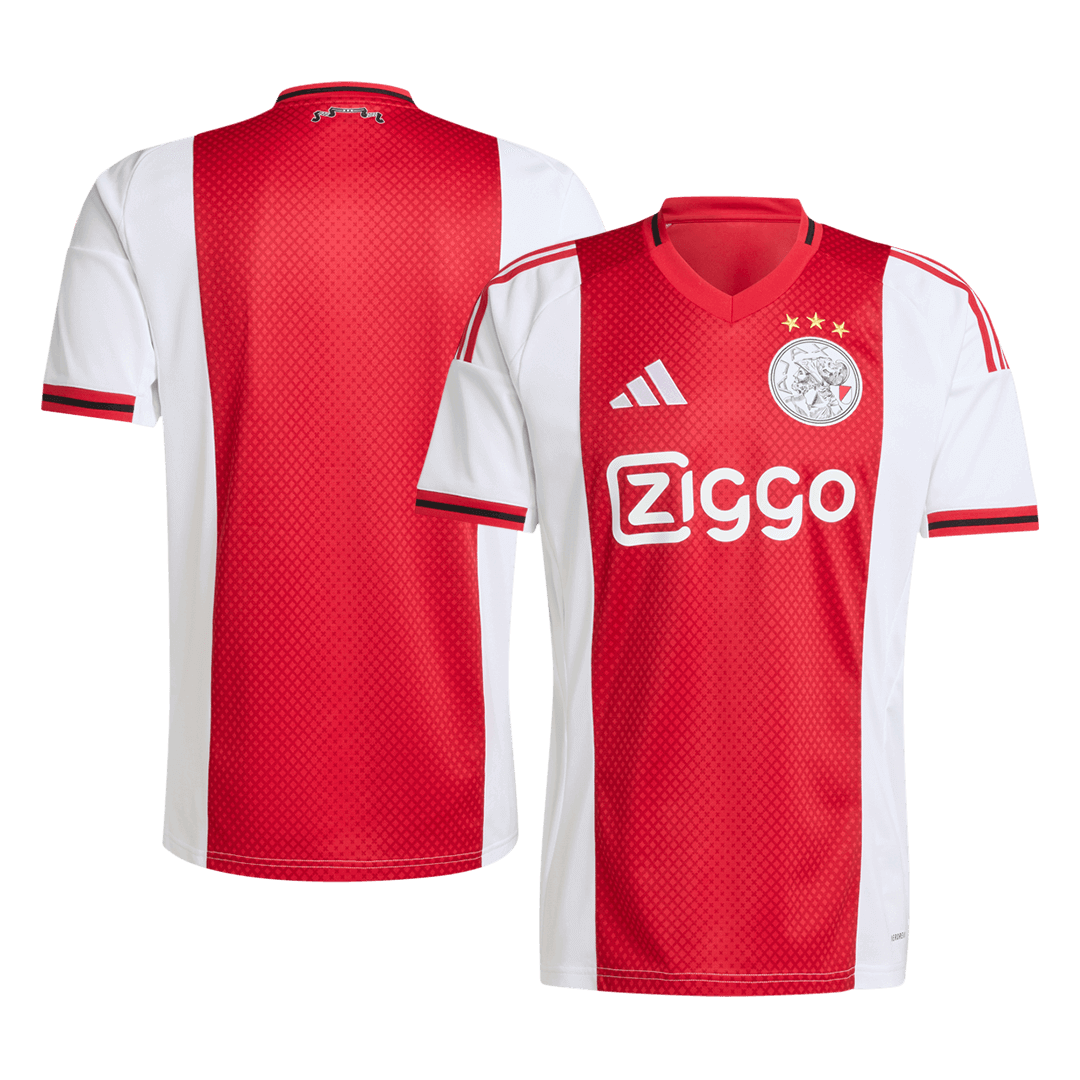 25-26 Ajax Home soccer jersey-Fans Version: Ajax 24-25 Home Stadium Jersey - Fans Version mysite: Adidas luxuryfootballshirts.com: https://www.luxuryfootballshirts.com/