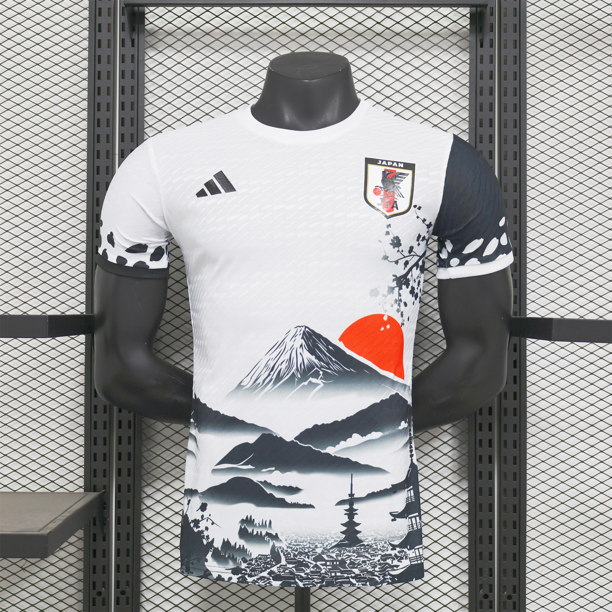 ManixJersey.com | Japan 2024 Fuji Mountain Scenery Special Edition White Jersey - Player Version -Customize Name, Number and Patch | Worldwide Shipping