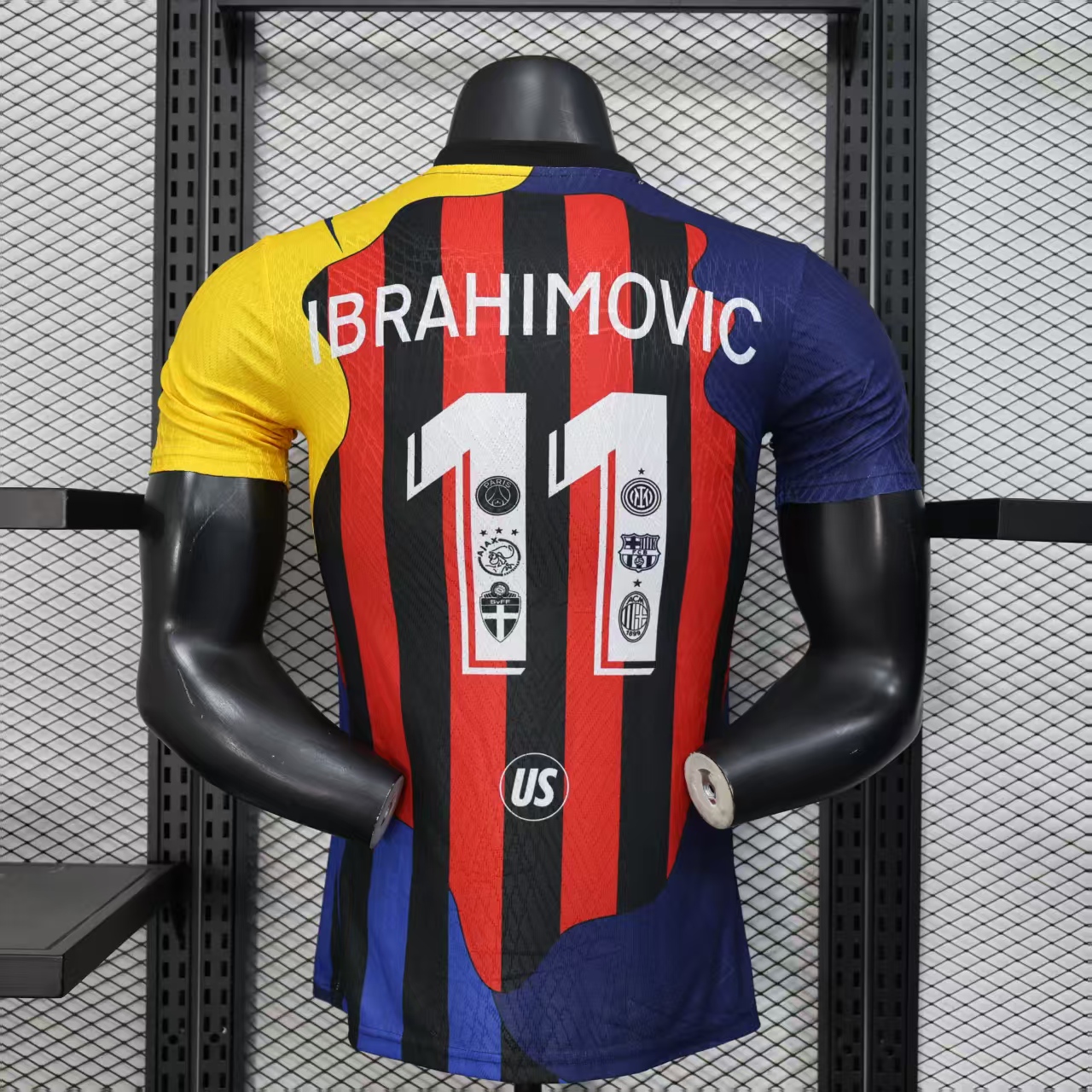 2025/2026 Player Version Ibrahimović Personal Commemorative Edition Soccer Jersey 1:1 Thai Quality:football jersey mysite: unitedjerseyfootball 邓江浪:football