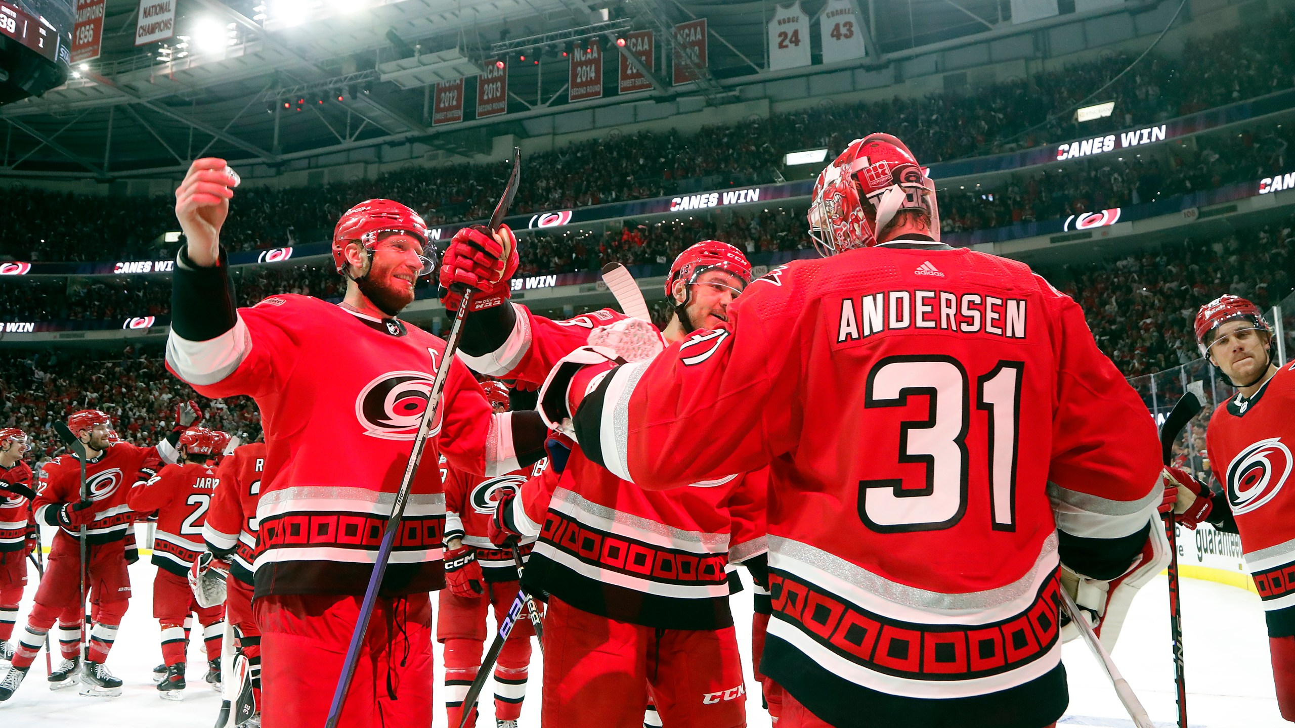 Carolina Hurricanes ride collective scoring into the East final of the NHL playoffs – KXAN Austin