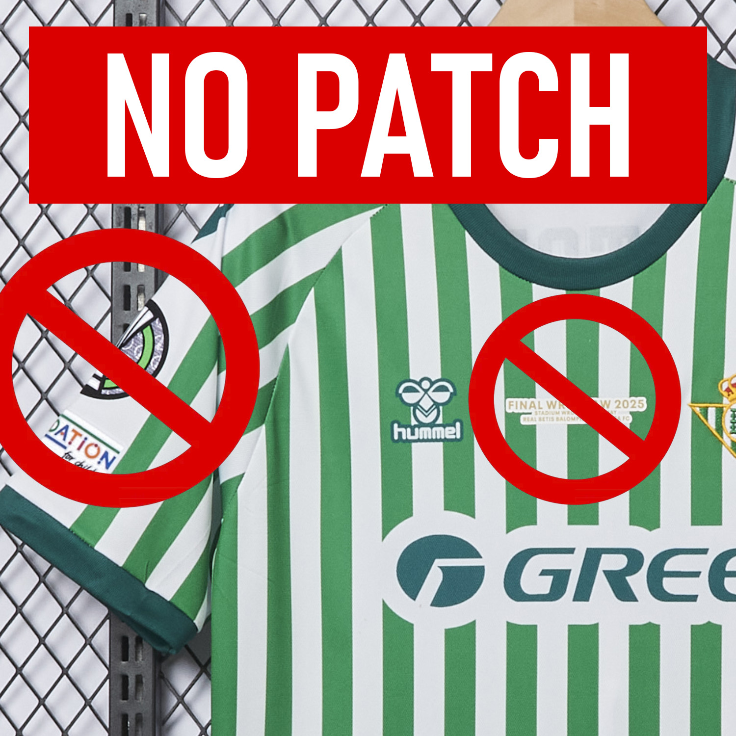 foot-Real Betis 2025 Conference League Final Special Jersey - Fans Version