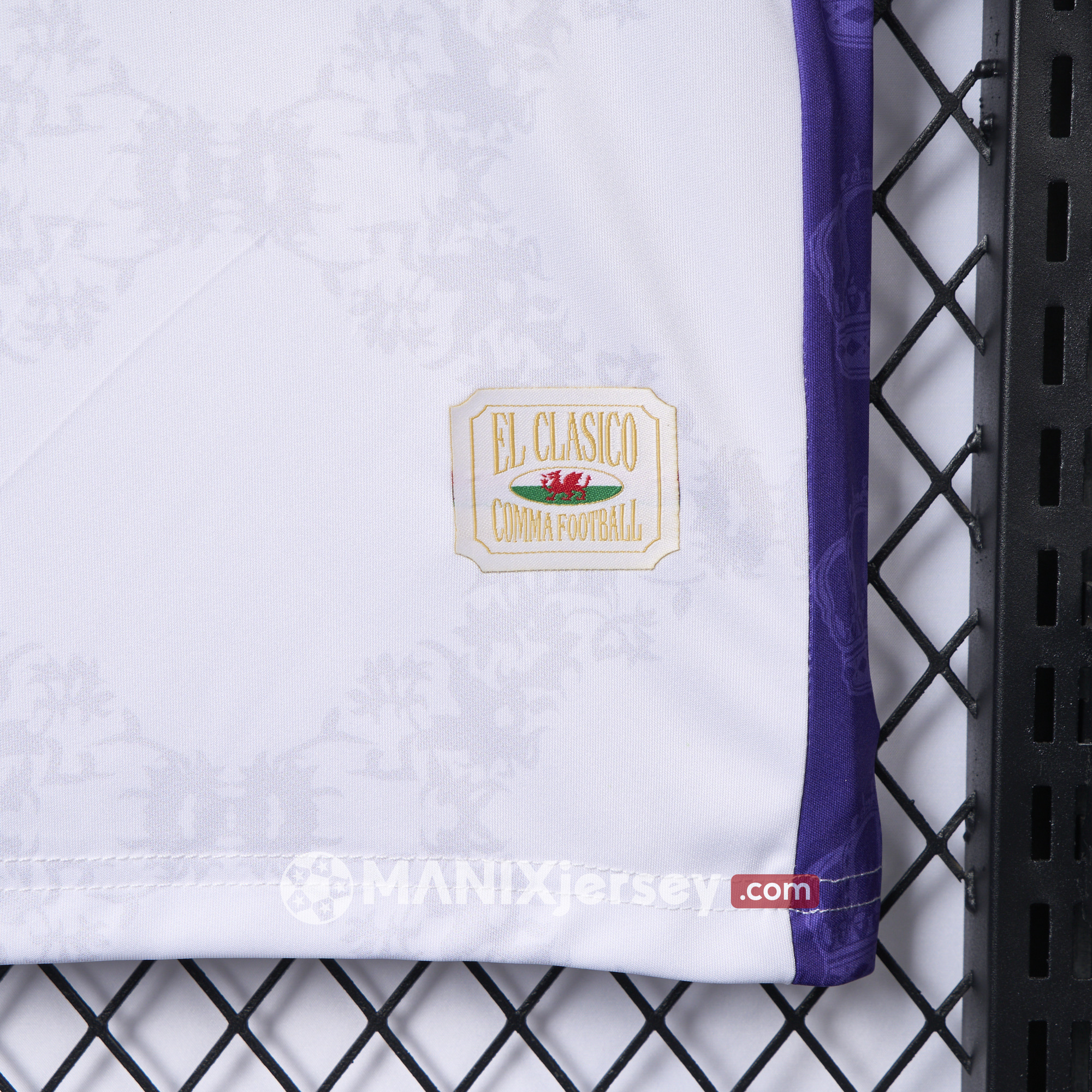 ManixJersey.com | Real Madrid 2024-25 COMMA Gareth Bale Jersey - Fans Version -Customize Name, Number and Patch | Worldwide Shipping