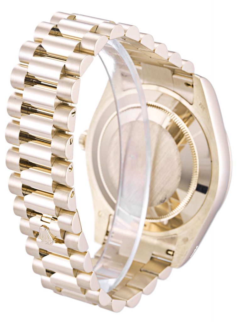 Replica Rolex Day-Date II 41mm Black Dial 218235-fasswatch