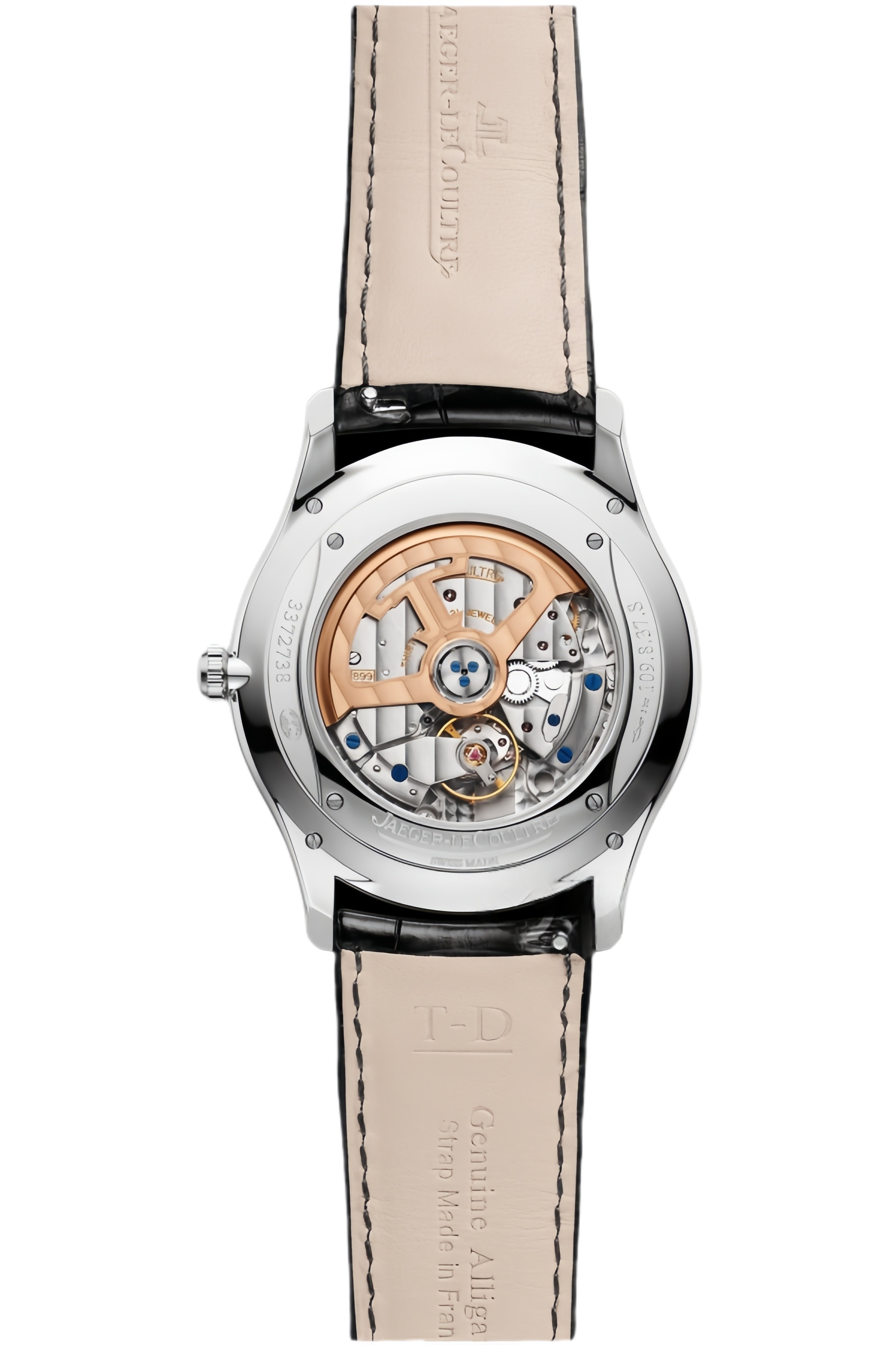 Jaeger-LeCoultre Master Ultra Thin Ref. Q1238480 Super Clone Watch – Silver Dial Stainless Steel Case Black Leather Strap Replica