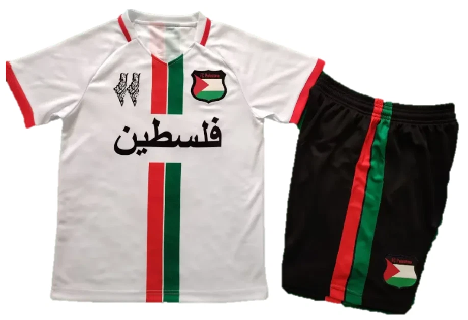 24/25 Palestine Home Football Shirt Kids Size Suit-mysite Custom Football Kit- Nextkits