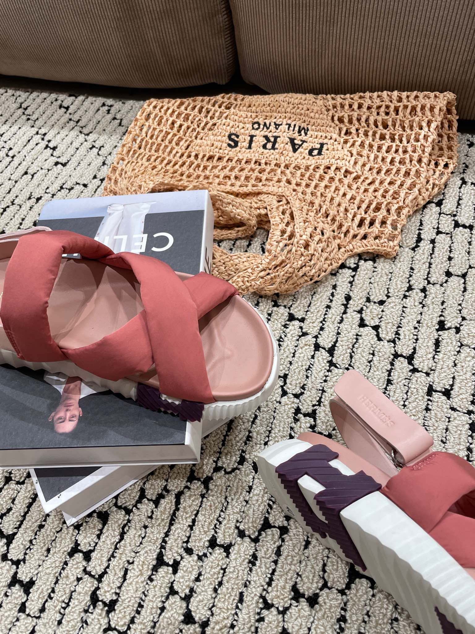 ELECTRIC SANDAL ROUGE CALFSKIN、mysite、Cacoeks