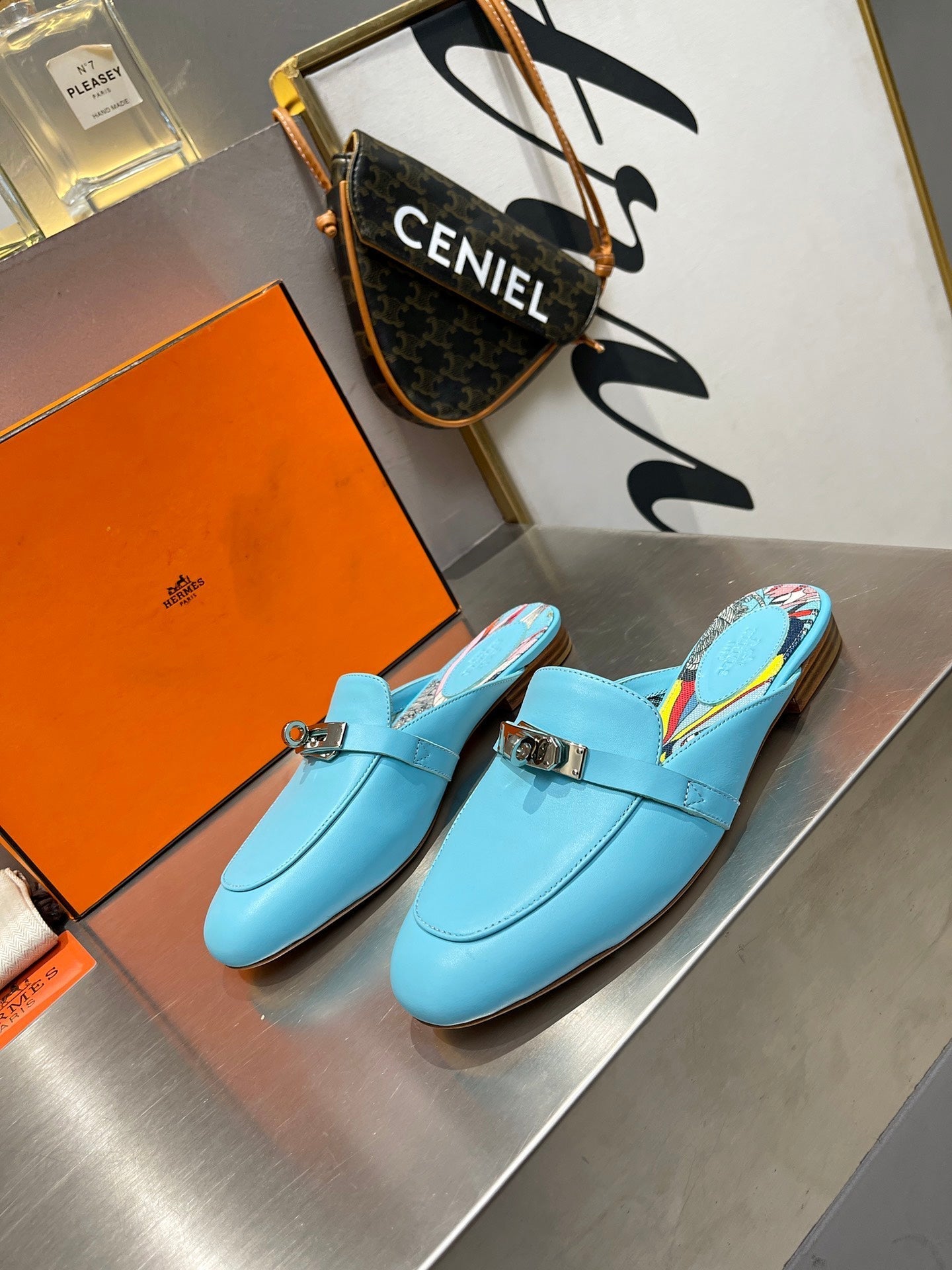 0Z MULE SKY CALFSKIN WITH PATTERN、mysite、Cacoeks