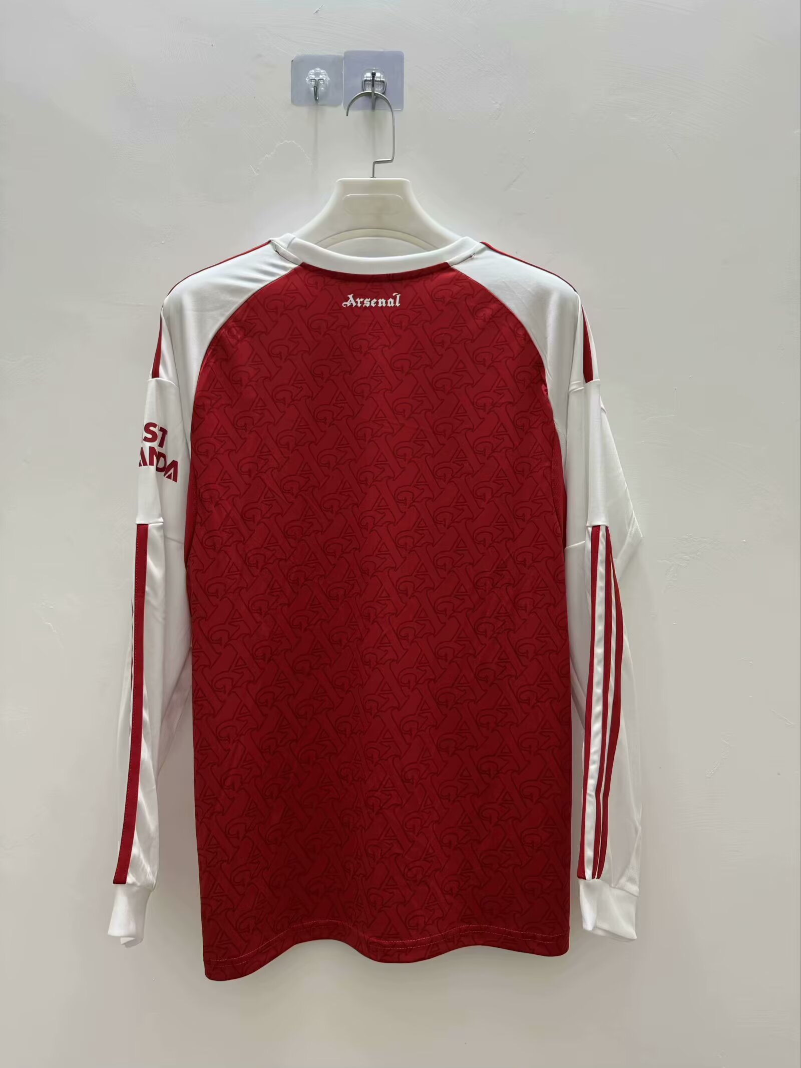 2025/2026 Long Sleeve Arsenal Home Football Shirt 1:1 Thai Quality:football jersey mysite: unitedjerseyfootball 邓江浪:football