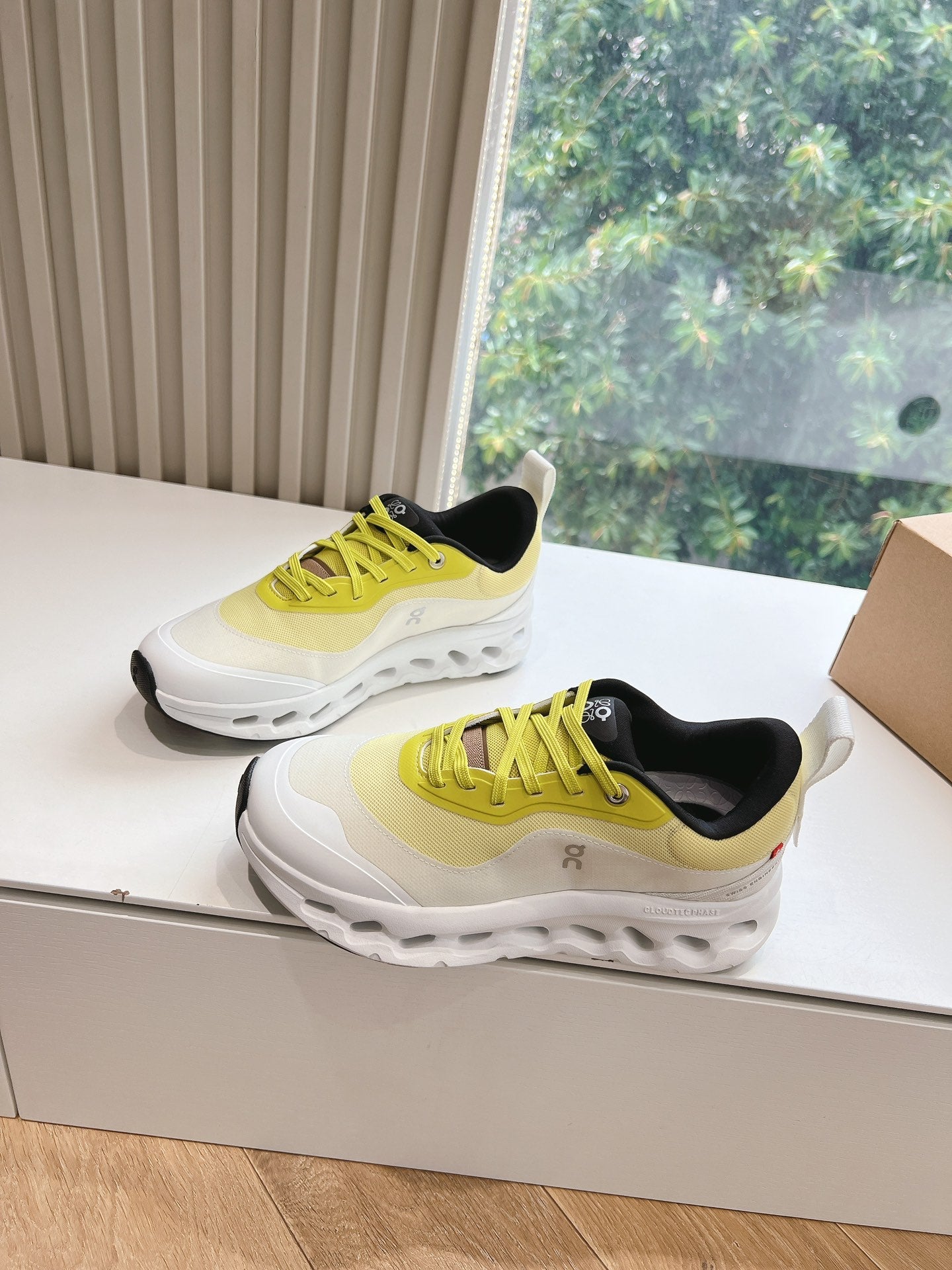 LW CLOUDTILT 2.0 SNEAKER WHITE AND YELLOW POLYESTER、mysite、Cacoeks