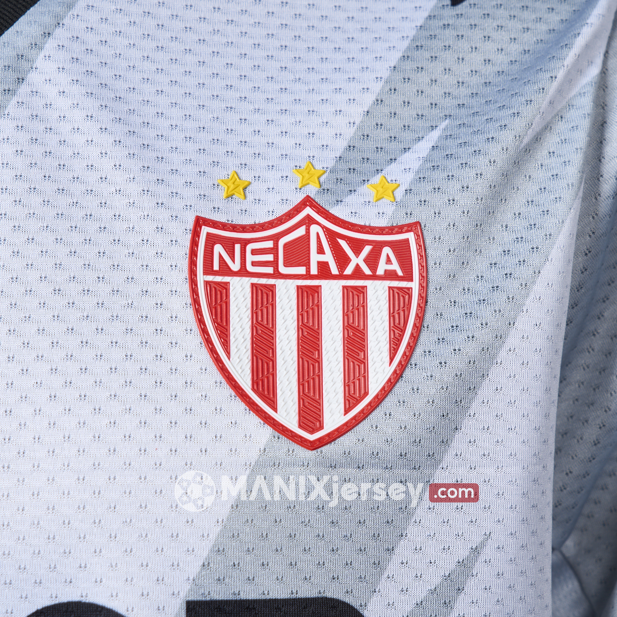 ManixJersey.com | Club Necaxa 24-25 Away Jersey - Player Version -Customize Name, Number and Patch | Worldwide Shipping