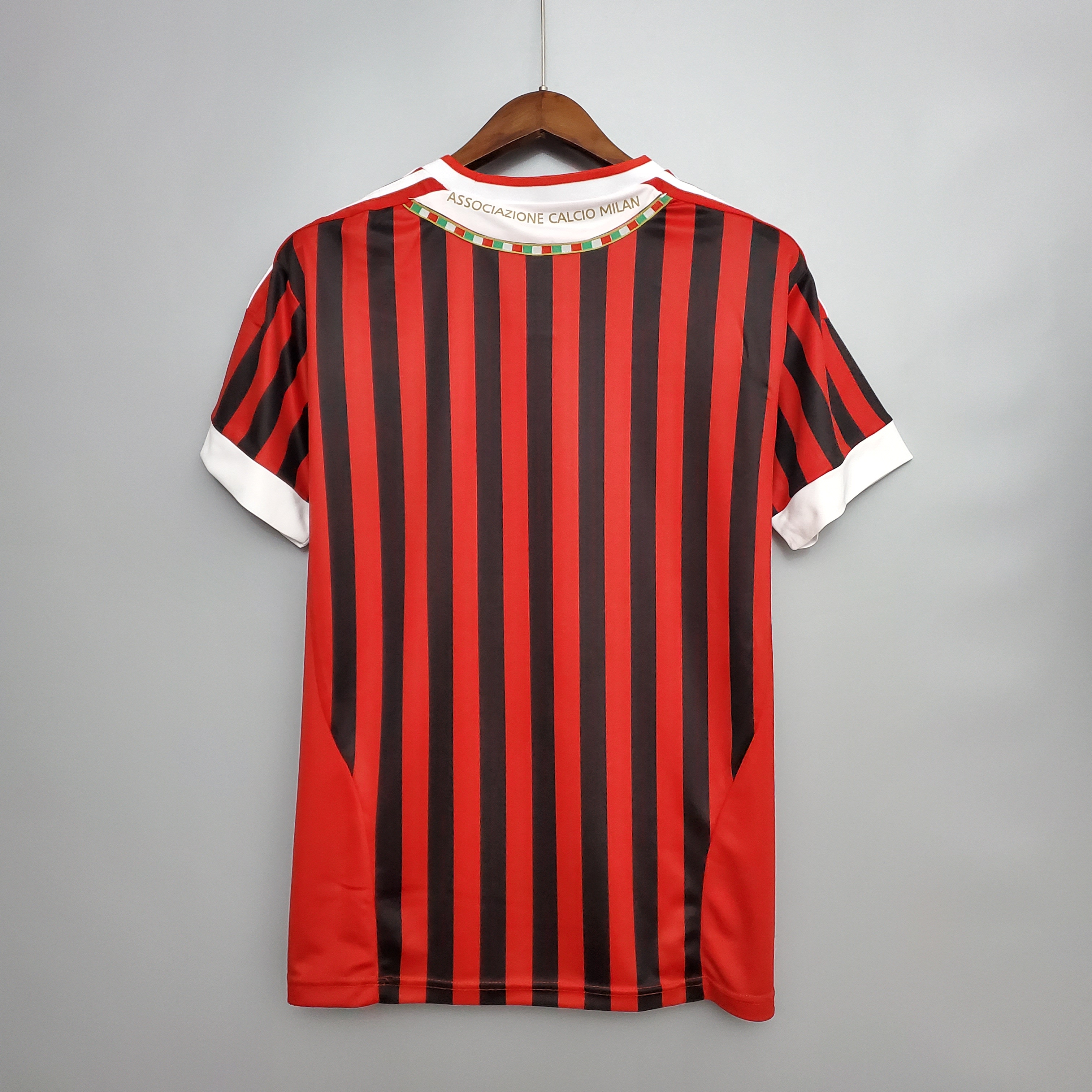 JerseysGala.com | Retro AC Milan 11-12 Home Stadium Jersey -Customize Name, Number and Patch | Worldwide Shipping