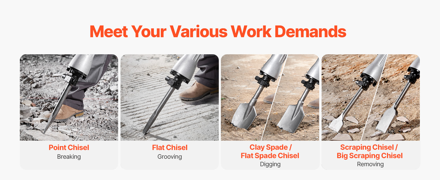jack hammer concrete breaker