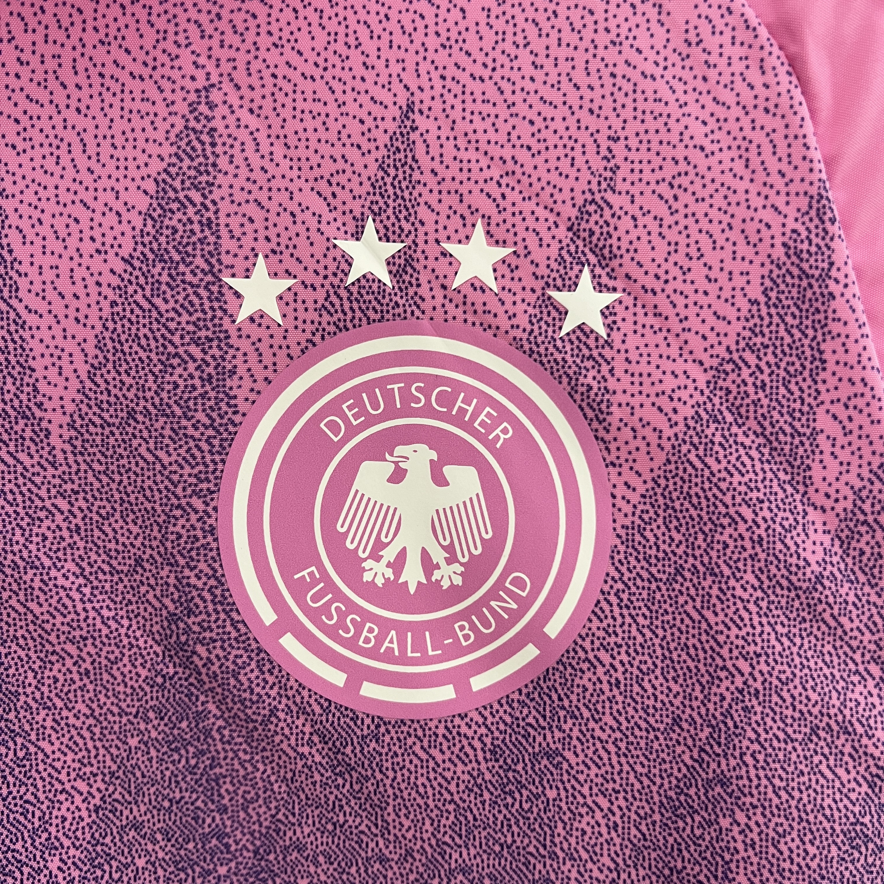 GlobeJersey-Germany 2024 Double Sided Reversible Windbreaker - Purple & White