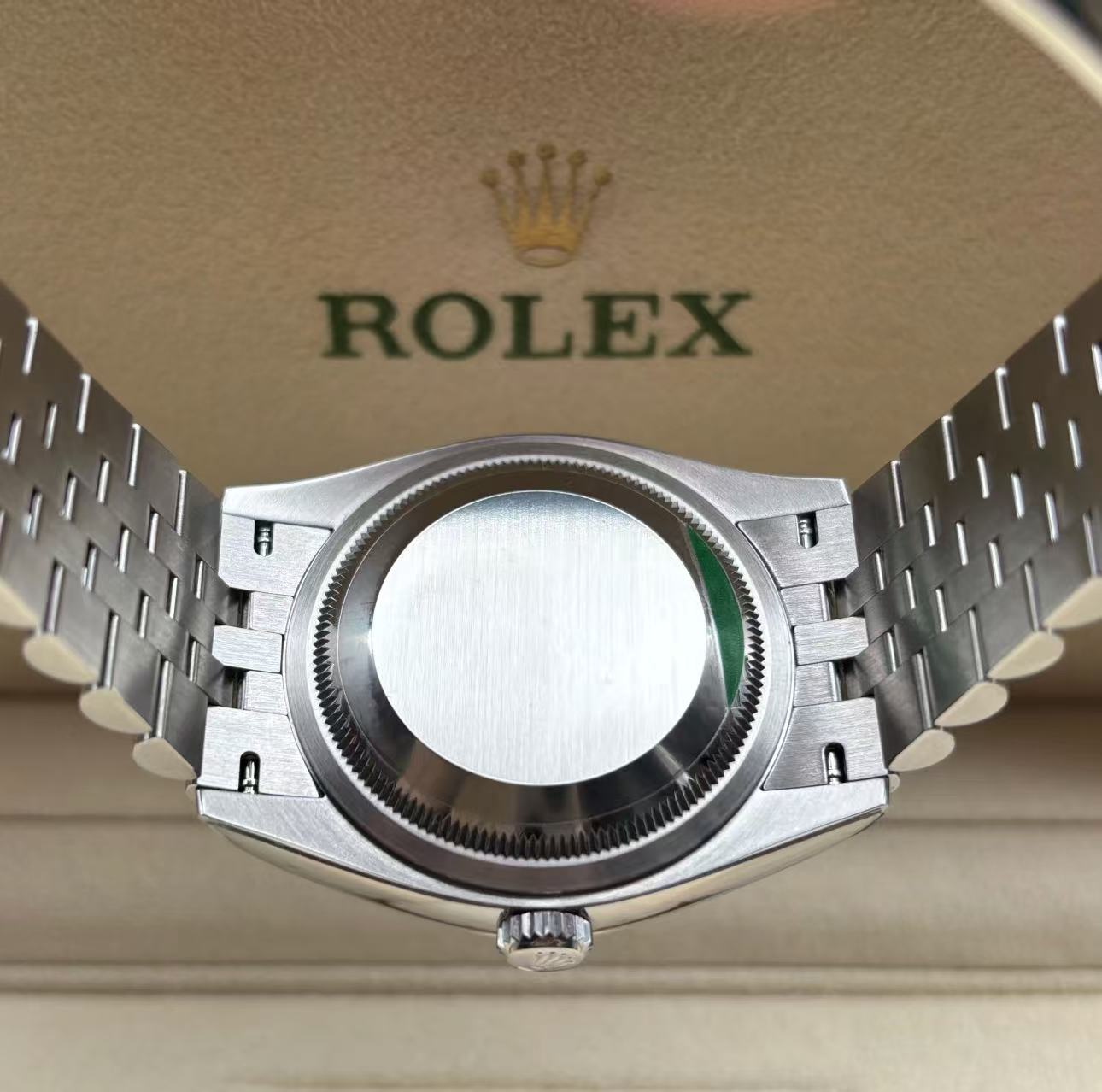 Rolex Datejust 41mm Super CloneSwiss Replica Watch Mint Green DialRef m126334-0028 3235 Swiss Movement