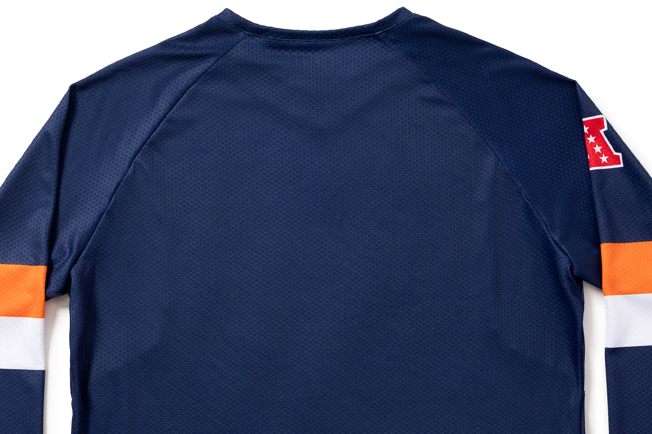 State Bicycle Co. | NFL Collection – Long-Sleeve MTB Jersey – Denver Broncos、mySite、bearsvspackers