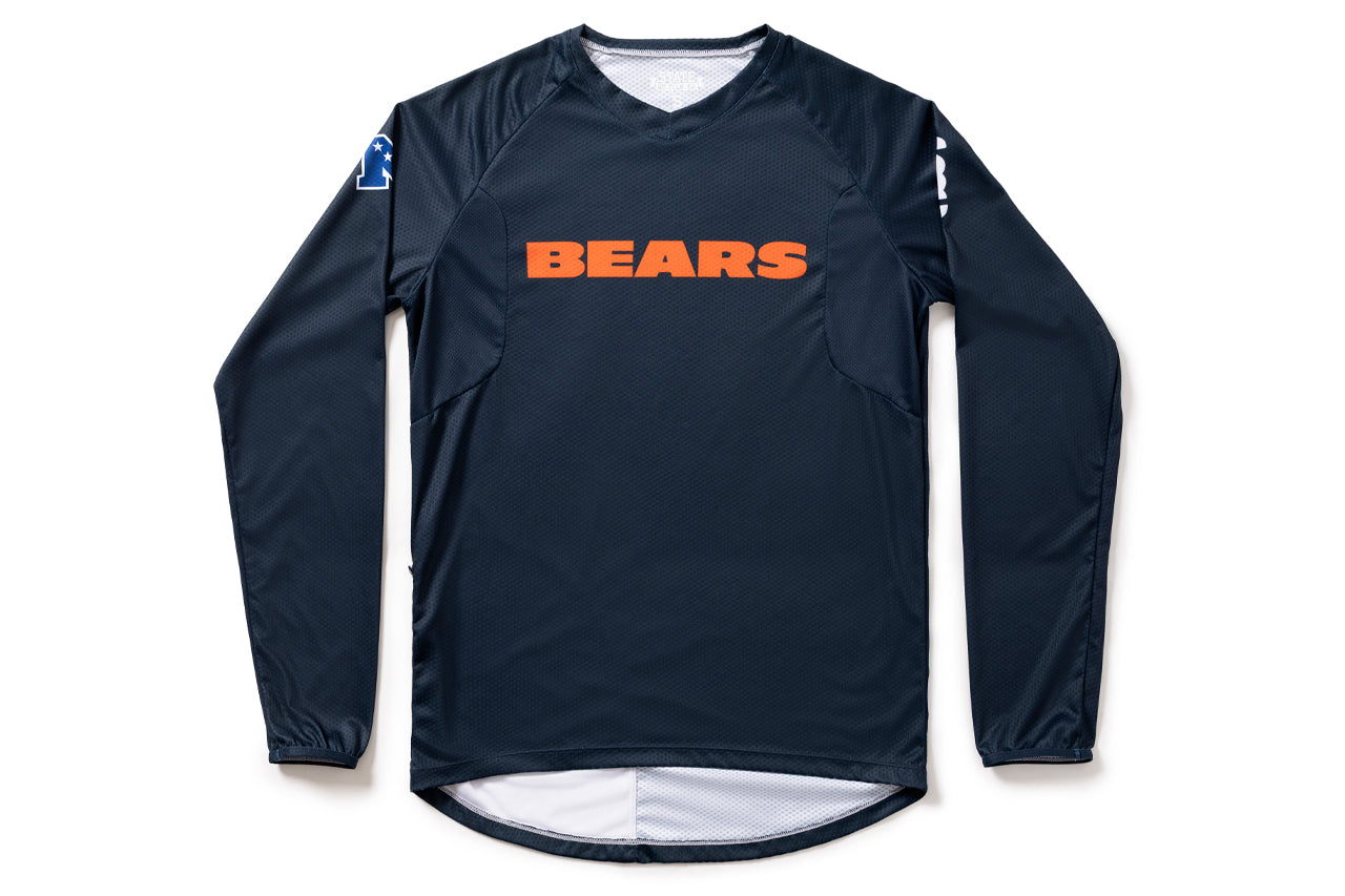 State Bicycle Co. | NFL Collection – Long-Sleeve MTB Jersey – Chicago Bears、mySite、bearsvspackers