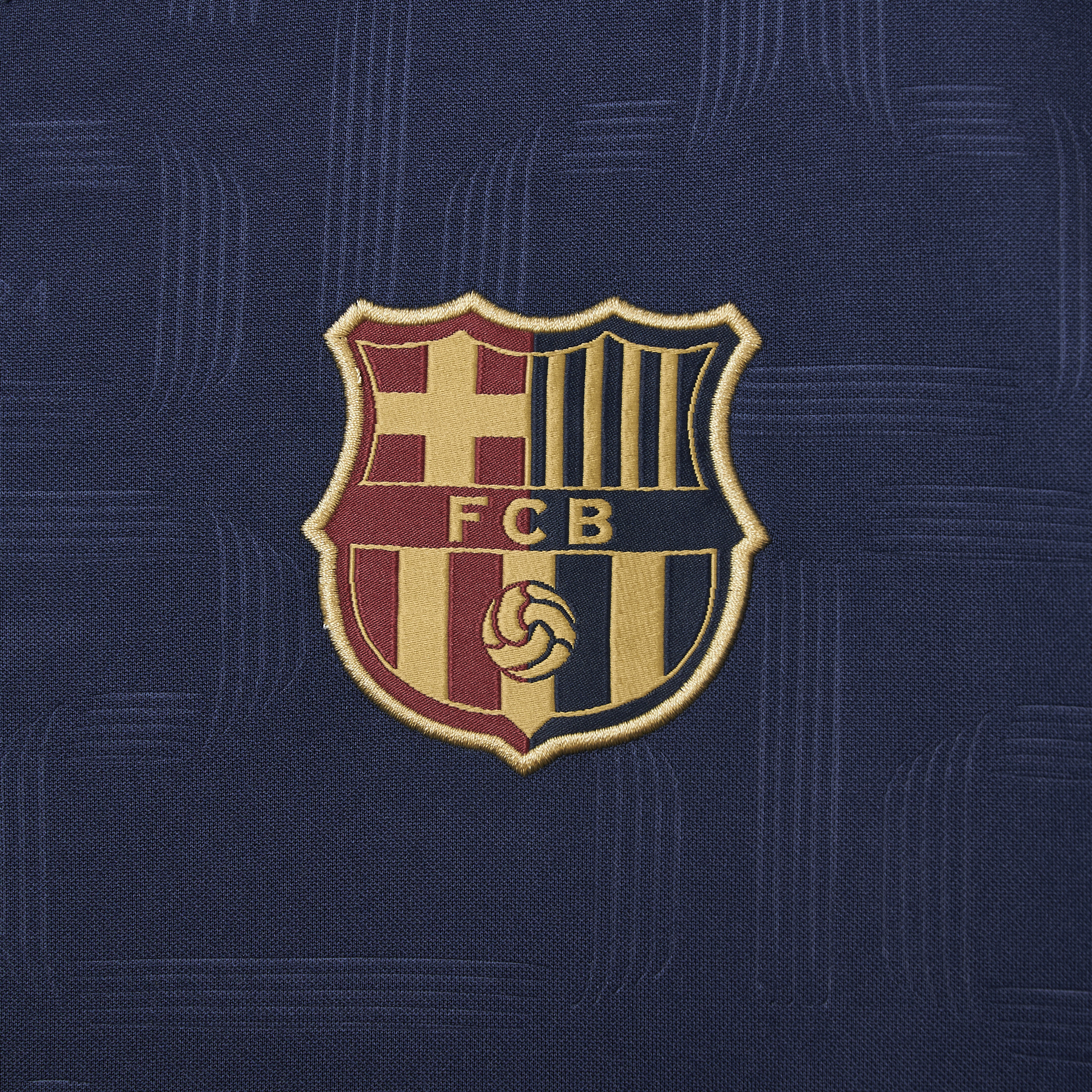 ManixJersey.com | Barcelona 24-25 Navy Blue 125th Anniversary Pre-match Jersey - Fans Version -Customize Name, Number and Patch | Worldwide Shipping
