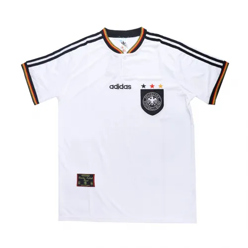 1996 Germany Home soccer jersey-Retro version: Ajax 24-25 Home Stadium Jersey - Fans Version mysite: Adidas luxuryfootballshirts.com: https://www.luxuryfootballshirts.com/