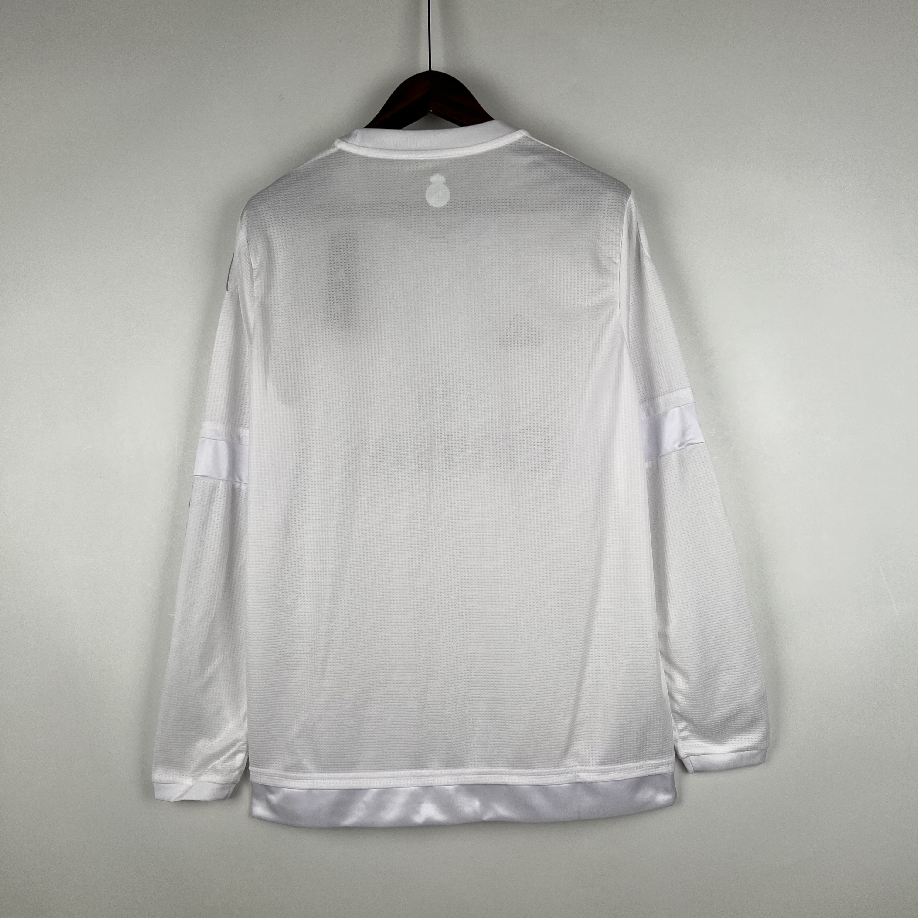 Higojerseys-Retro Real Madrid 15-16 Home Stadium Long Sleeve Jersey