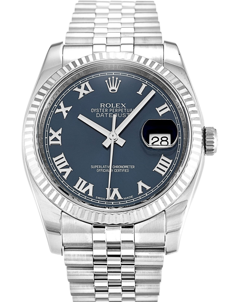 Replica Rolex Datejust 36mm Blue Dial 116234-fasswatch