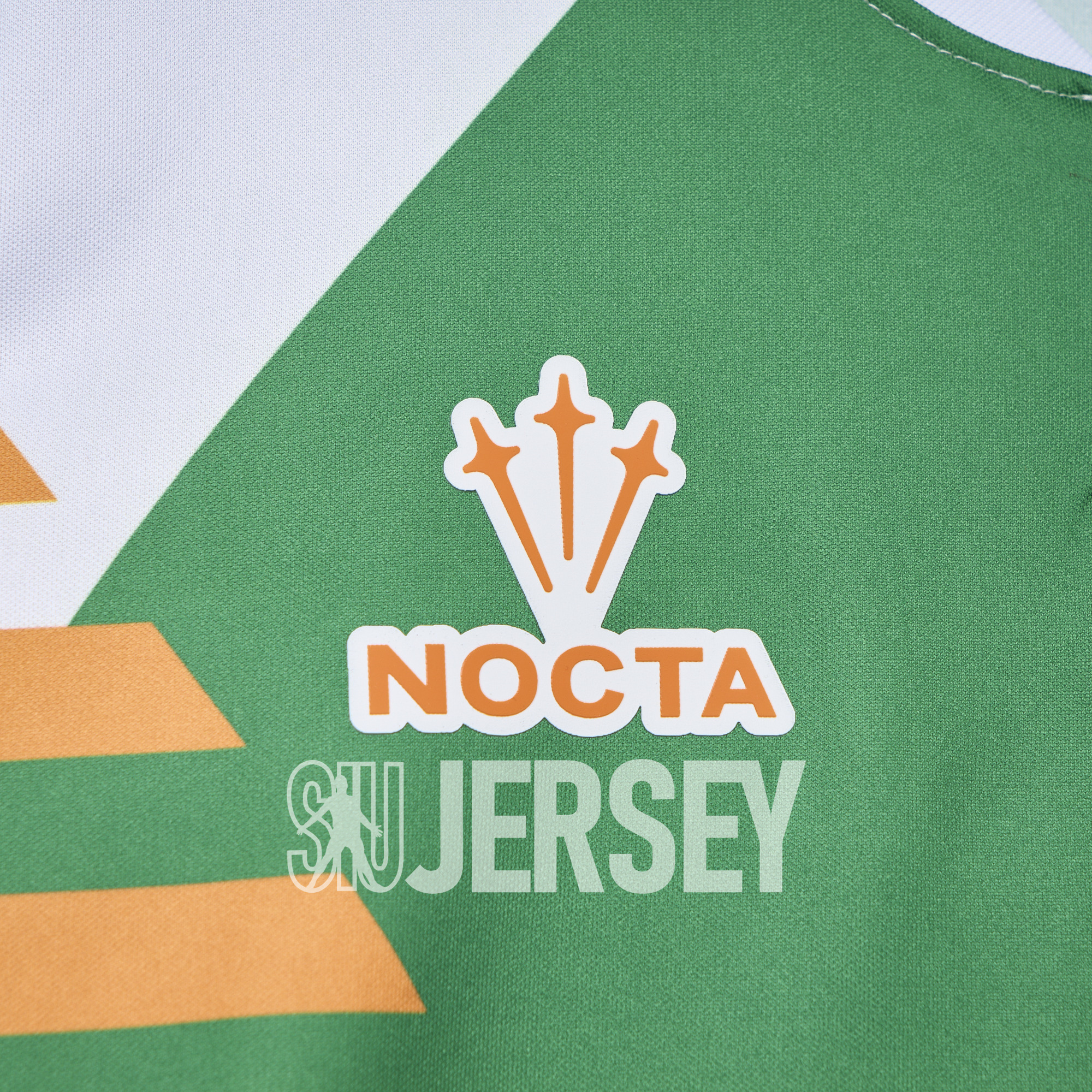 SIUjerseys-Venezia FC 24-25 Orange and Green Pre-Match Jersey - Fans Version