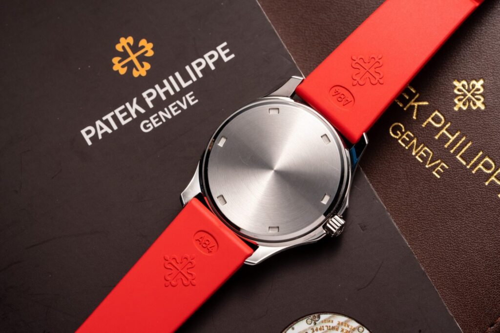 Đồng Hồ Patek Philippe Aquanaut 5067G Màu Đỏ Rep 11 PPF 35 (6)