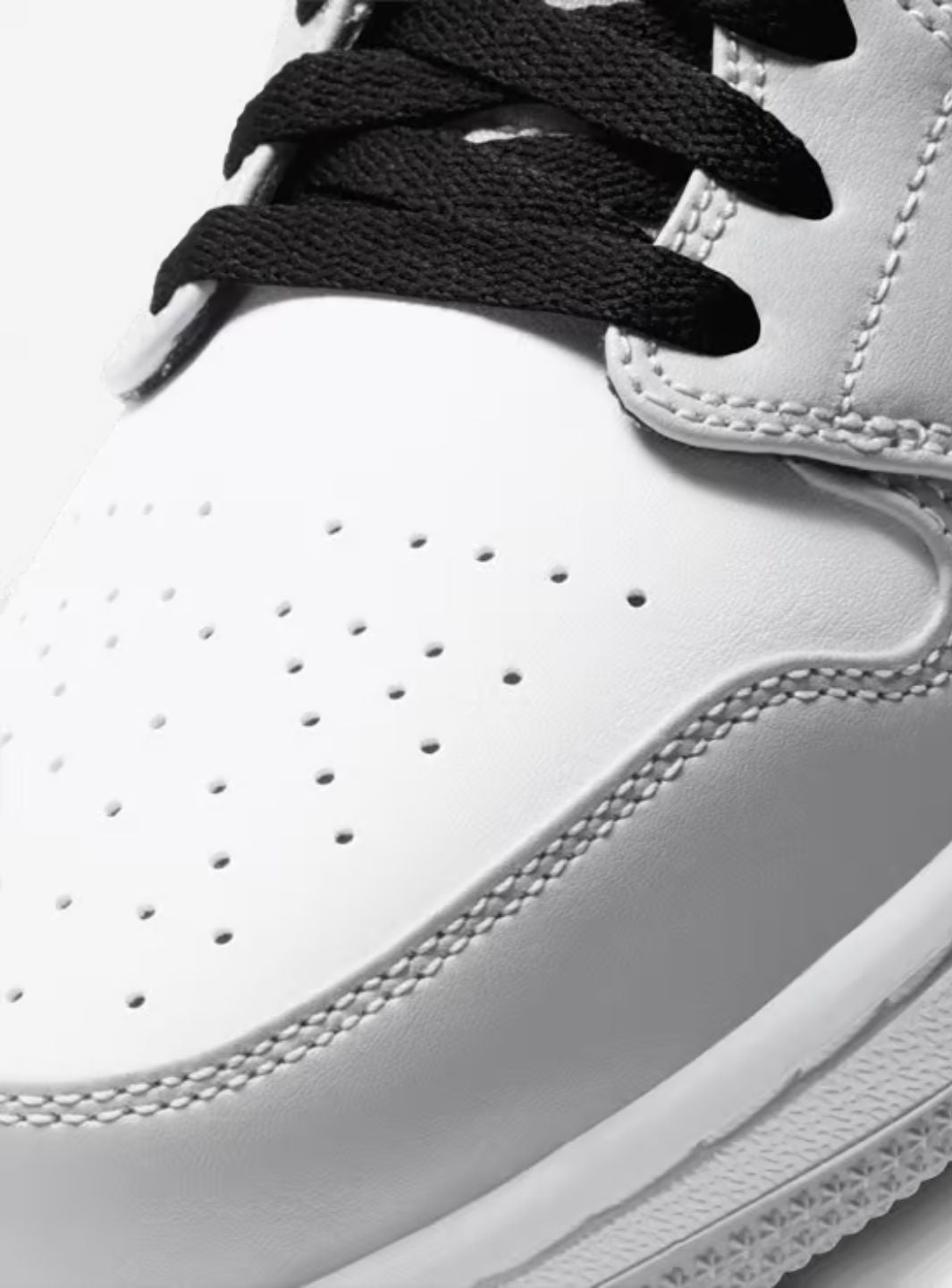 Air Jordan 1 Mid Light Smoke Grey、JORDAN、Cacoeks