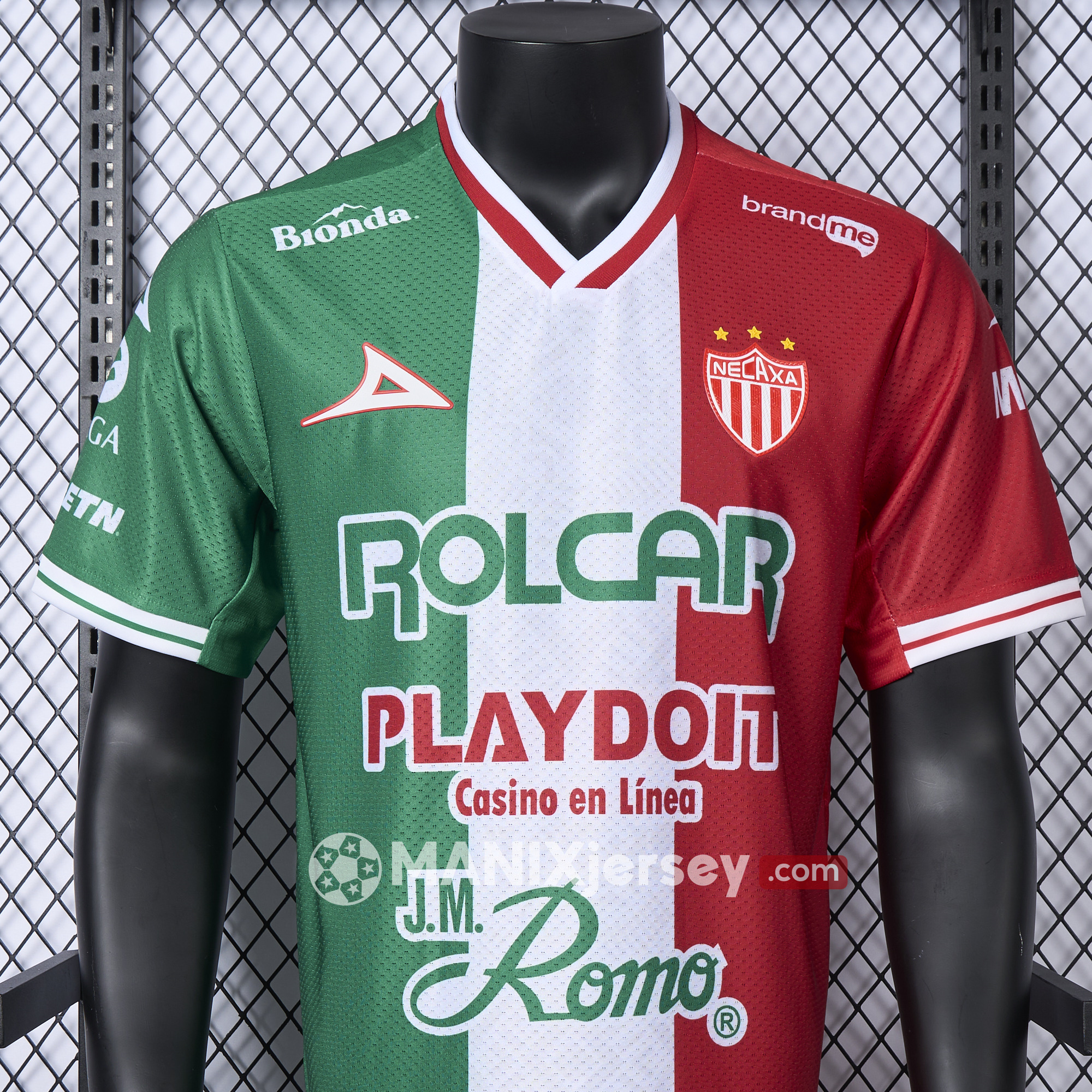 ManixJersey.com | Club Necaxa 24-25 Cup Jersey - Player Version -Customize Name, Number and Patch | Worldwide Shipping