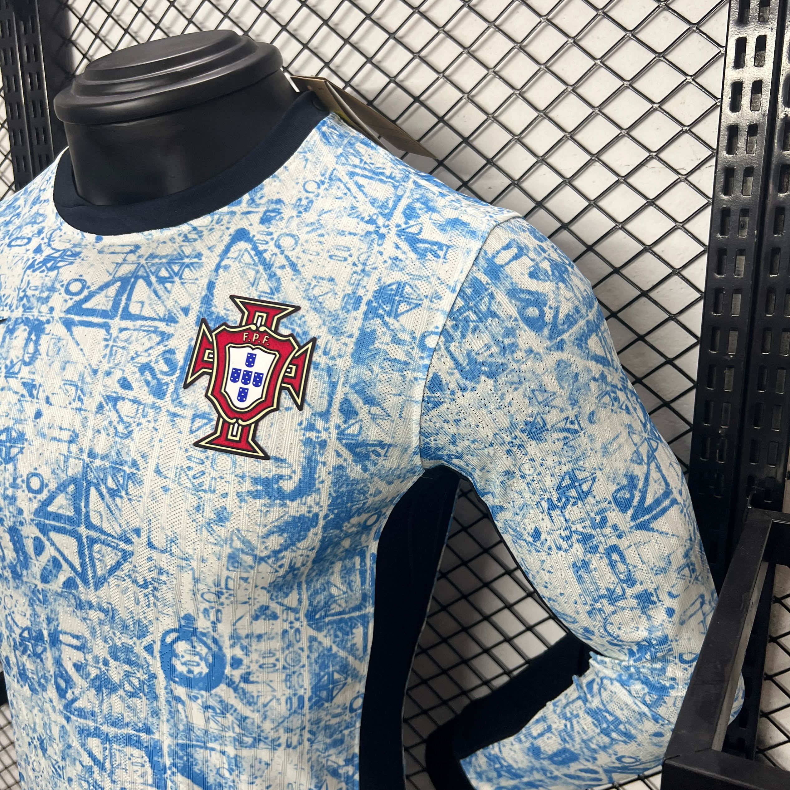 Higojerseys-Portugal 2024 Away Long Sleeve Jersey - Player Version
