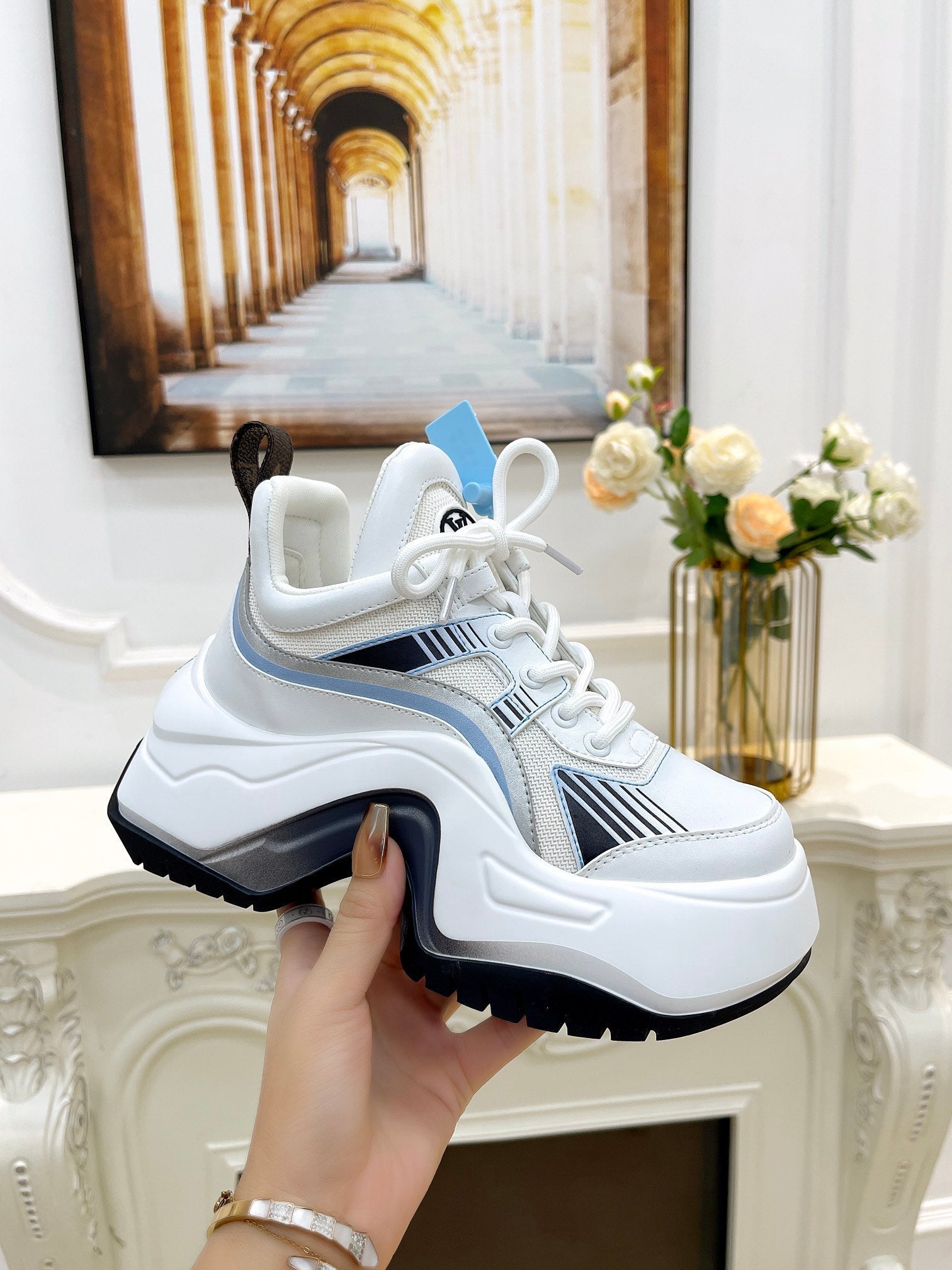 LV ARCHLIGHT 2.0 PLATFORM SNEAKER IN COLORFUL MIX OF MATERIALS 991810、mysite、Cacoeks