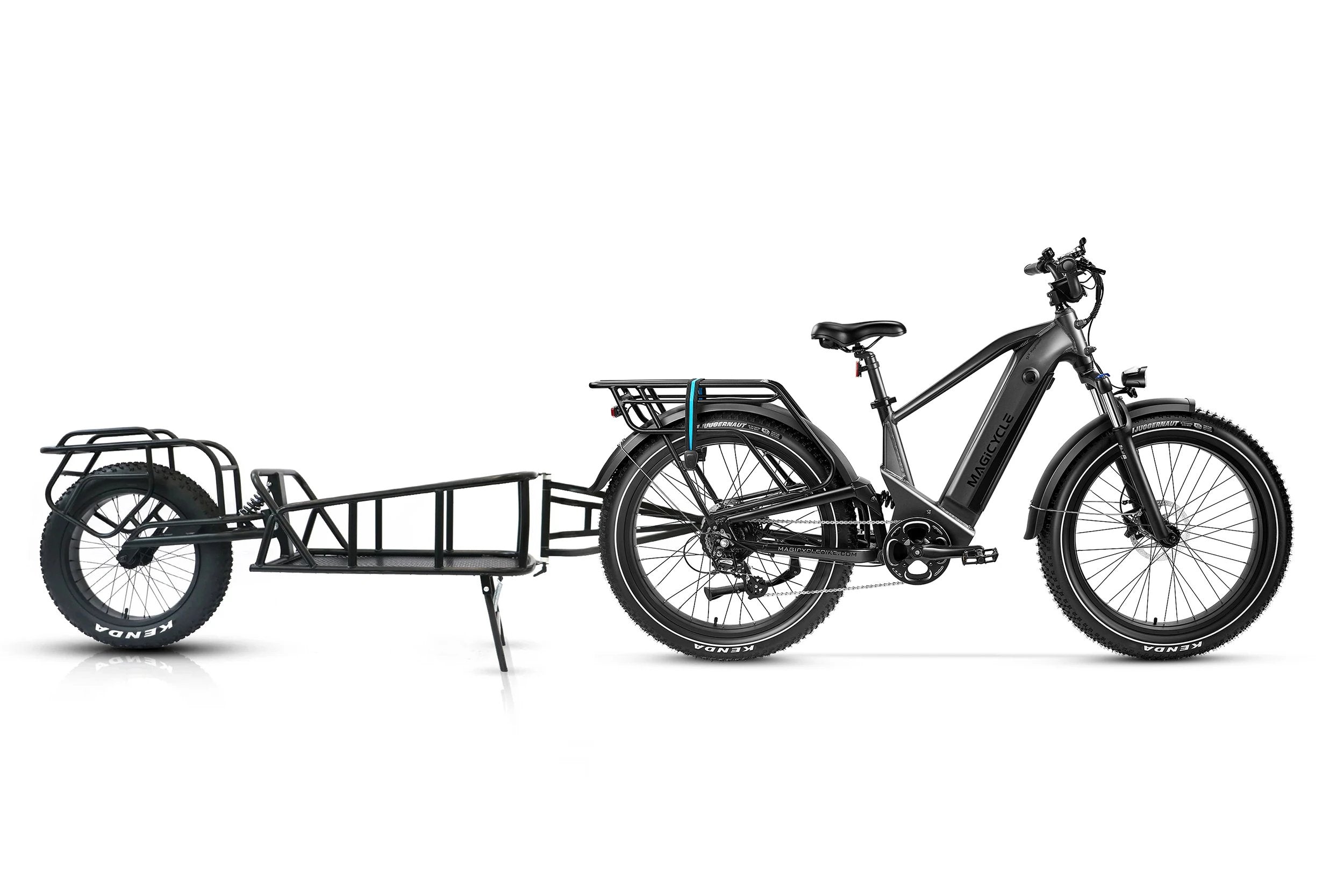 Bundle Sale - Magicycle Deer Step-over E-Bike With A Cargo Trailer、mySite、bearsvspackers