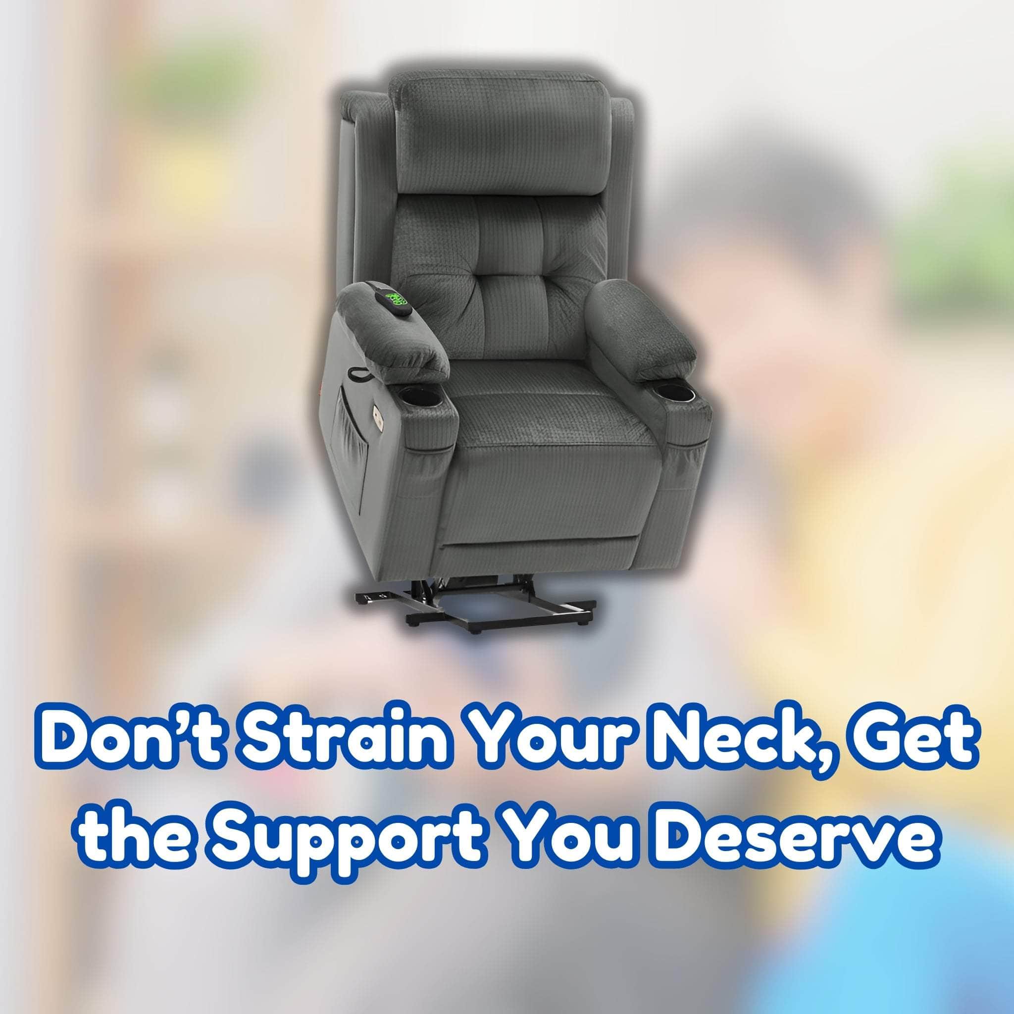 MCombo Power Lift Chair: Don’t Strain Your Neck, Get the Support You Deserve