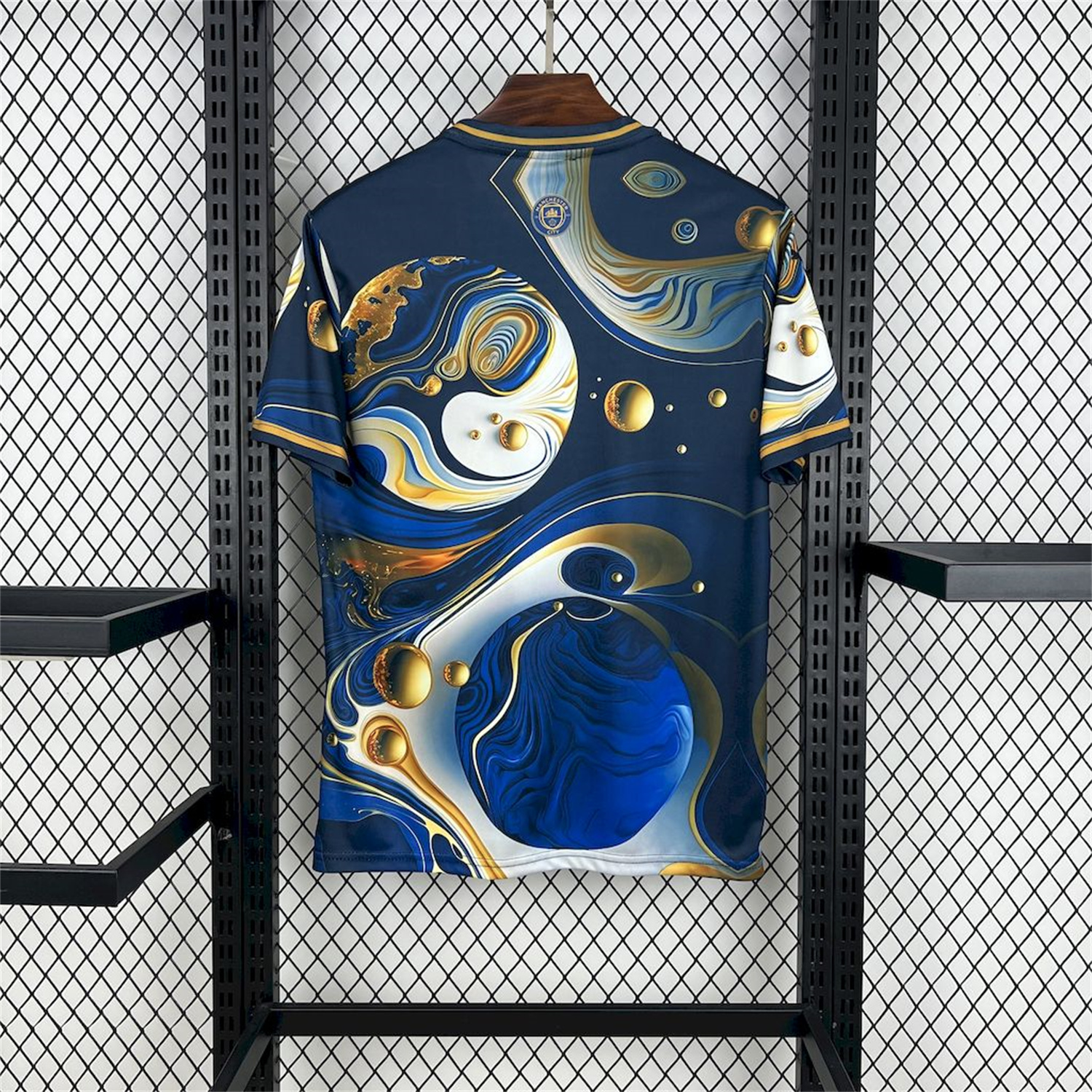 UltraTrikot-Manchester City 25-26 Blue Golden Fan-designed Special Edition Jersey - Fans Version