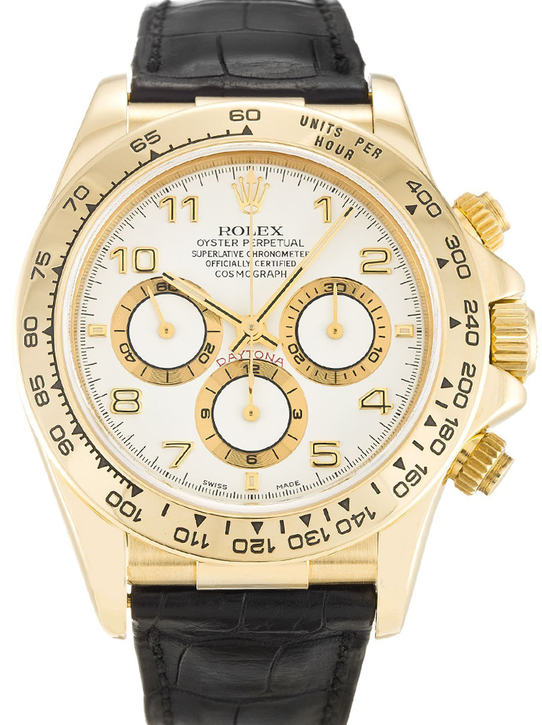 Replica Rolex Daytona 40mm White Dial 16518-fasswatch