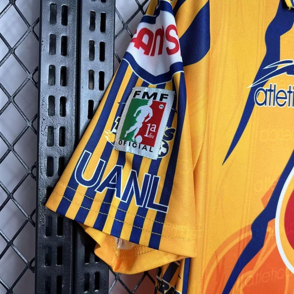 Higojerseys-Retro Tigres UANL 1997-98 Home Stadium Jersey