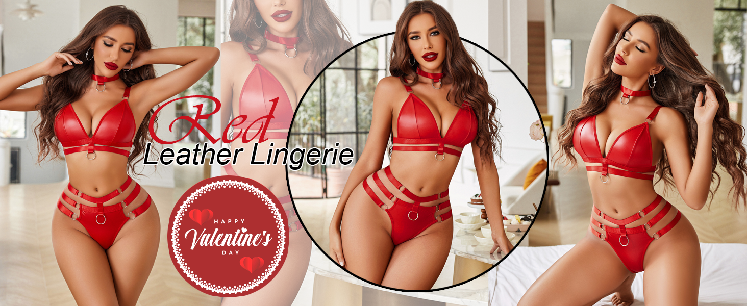 red lingerie