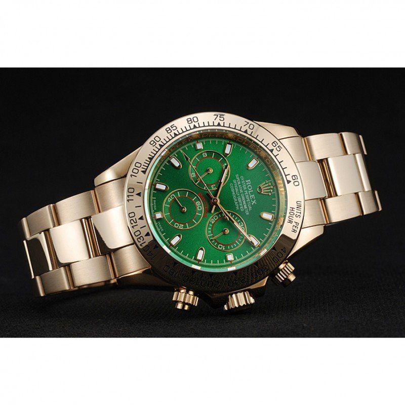 Replica Rolex Daytona 39mm Green Dial 1454244-fasswatch