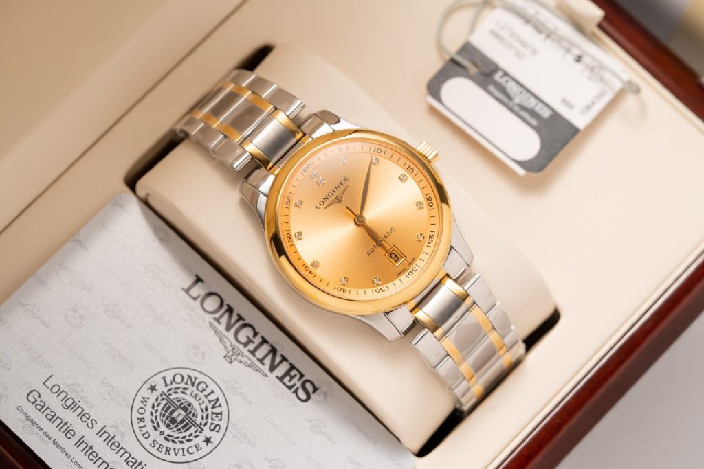 Đồng Hồ Longines Master Collection L2.628.5.37.7 Rep 11 Mặt Vàng 38 (7)