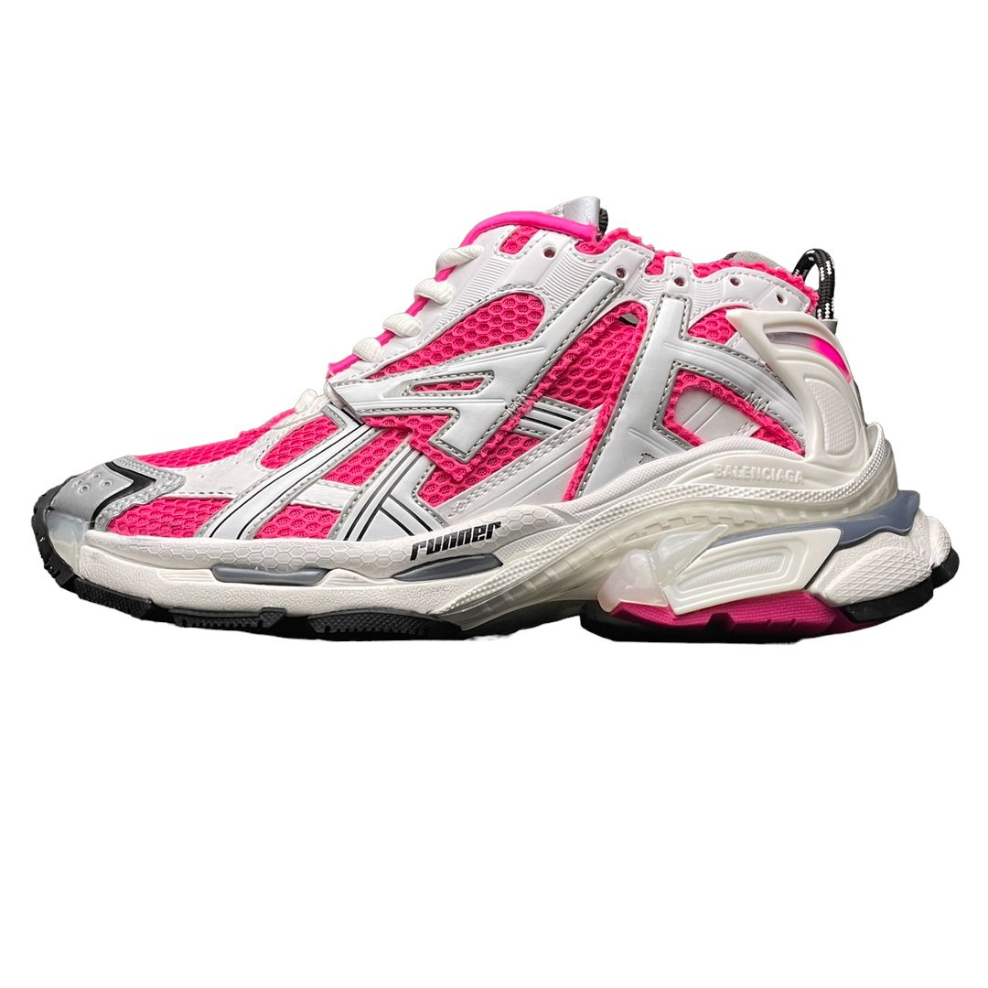 Balenciaga Runner Trainer in Pink White、mysite、Cacoeks