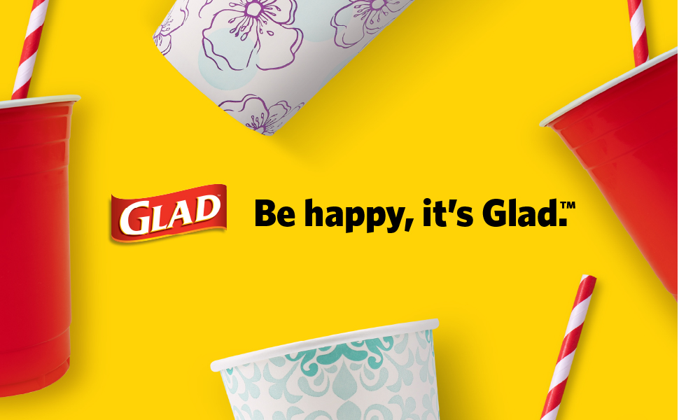 Glad, Disposable, Paper, Plates, Bowls, Durable, Gladware, Straws, Party, Cups