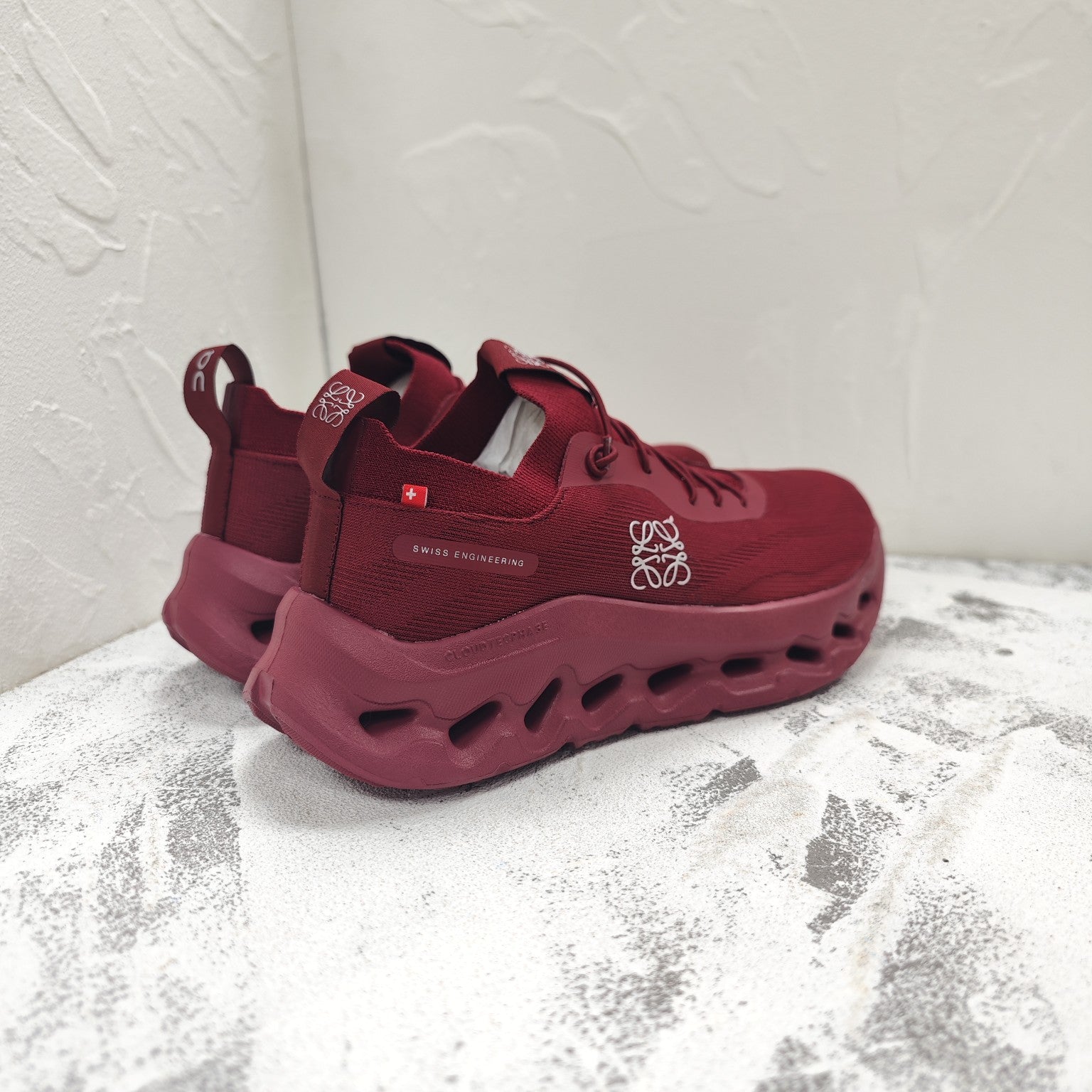 CLOUDTILT SNEAKER IN JAM RED RECYCLED POLYESTER、mysite、Cacoeks