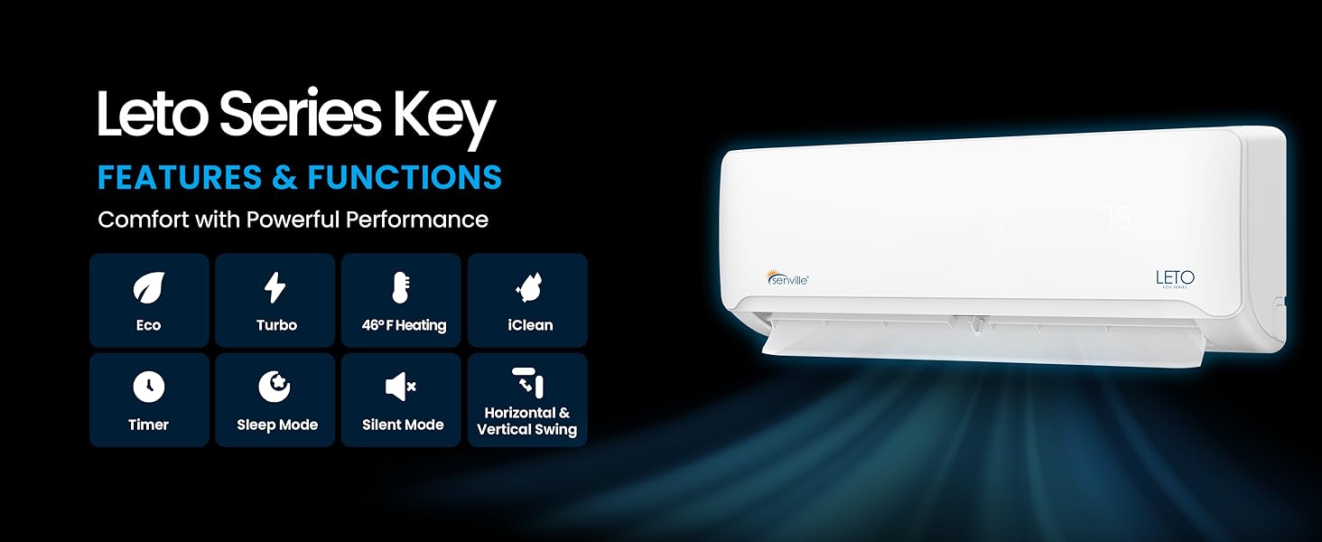 Mini split ac/heating system